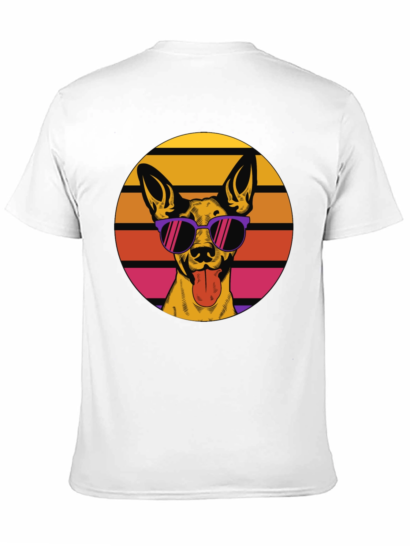 Cool Dog Retro T-Shirt