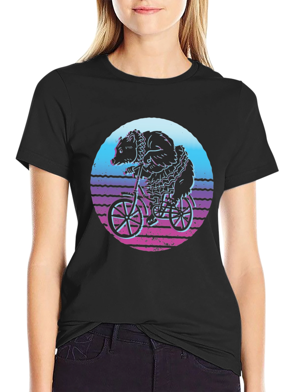 Bear on Bicycle T-Shirt
