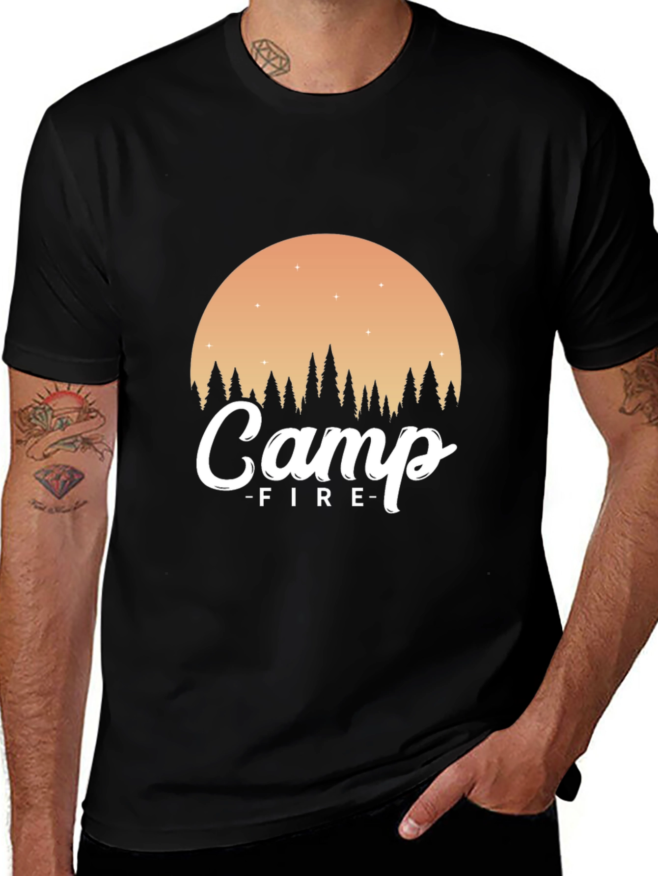 Campfire Graphic Tee - Adventure Ready