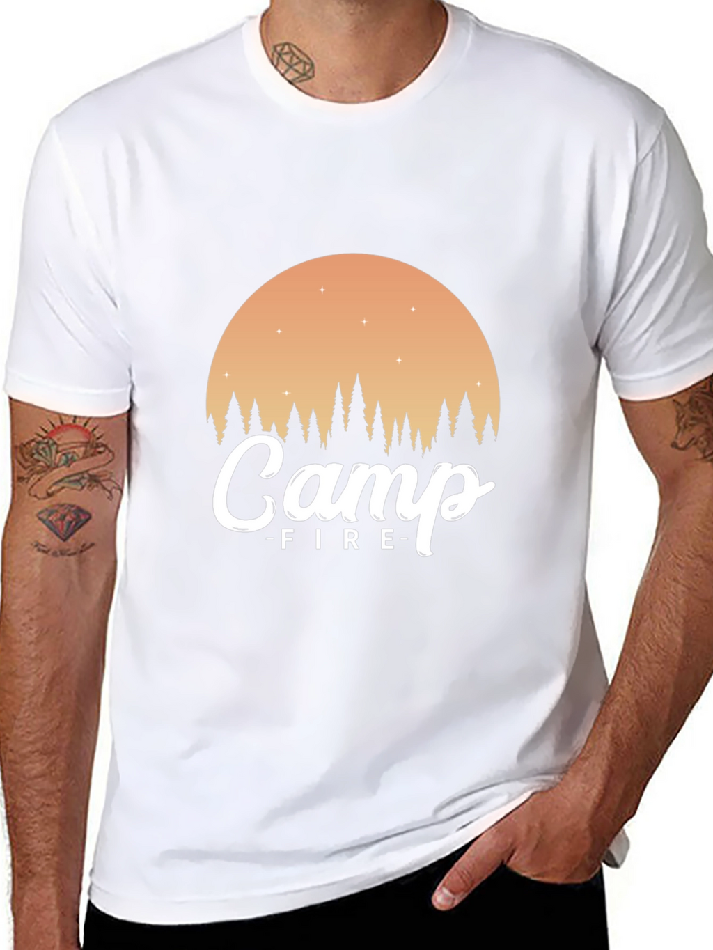 Campfire Graphic Tee - Adventure Ready