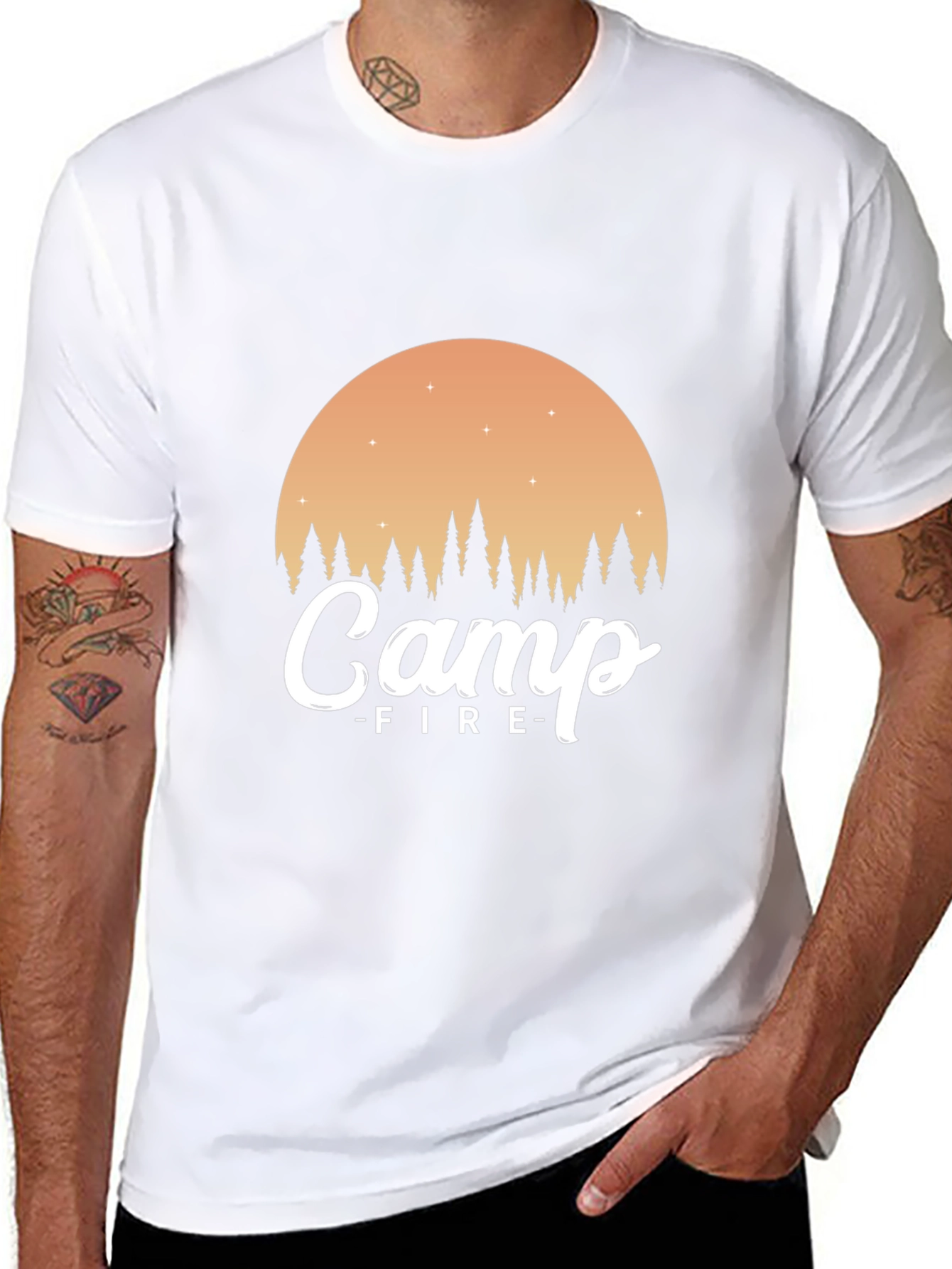 Campfire Graphic Tee - Adventure Ready