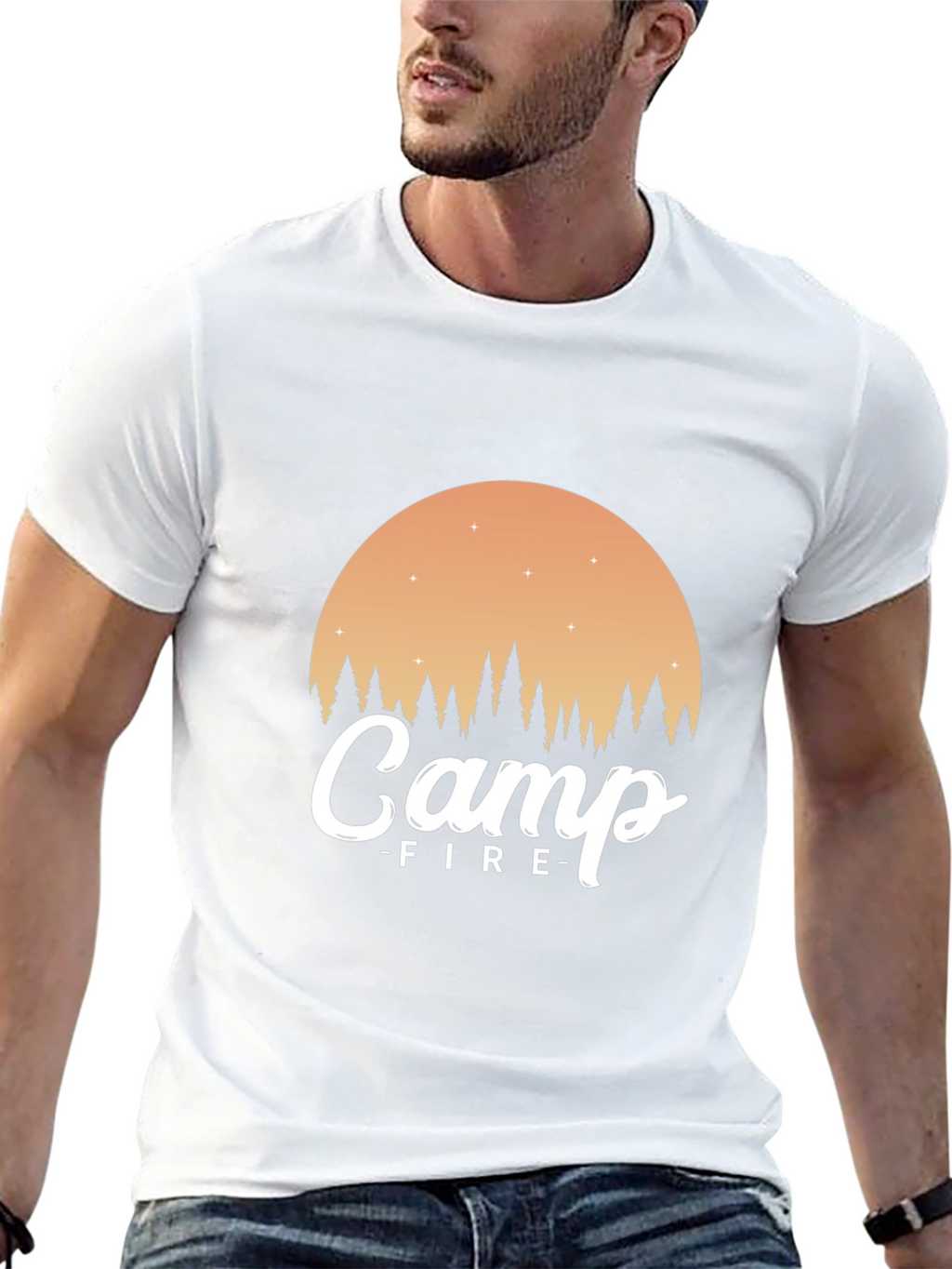 Campfire Graphic Tee - Adventure Ready