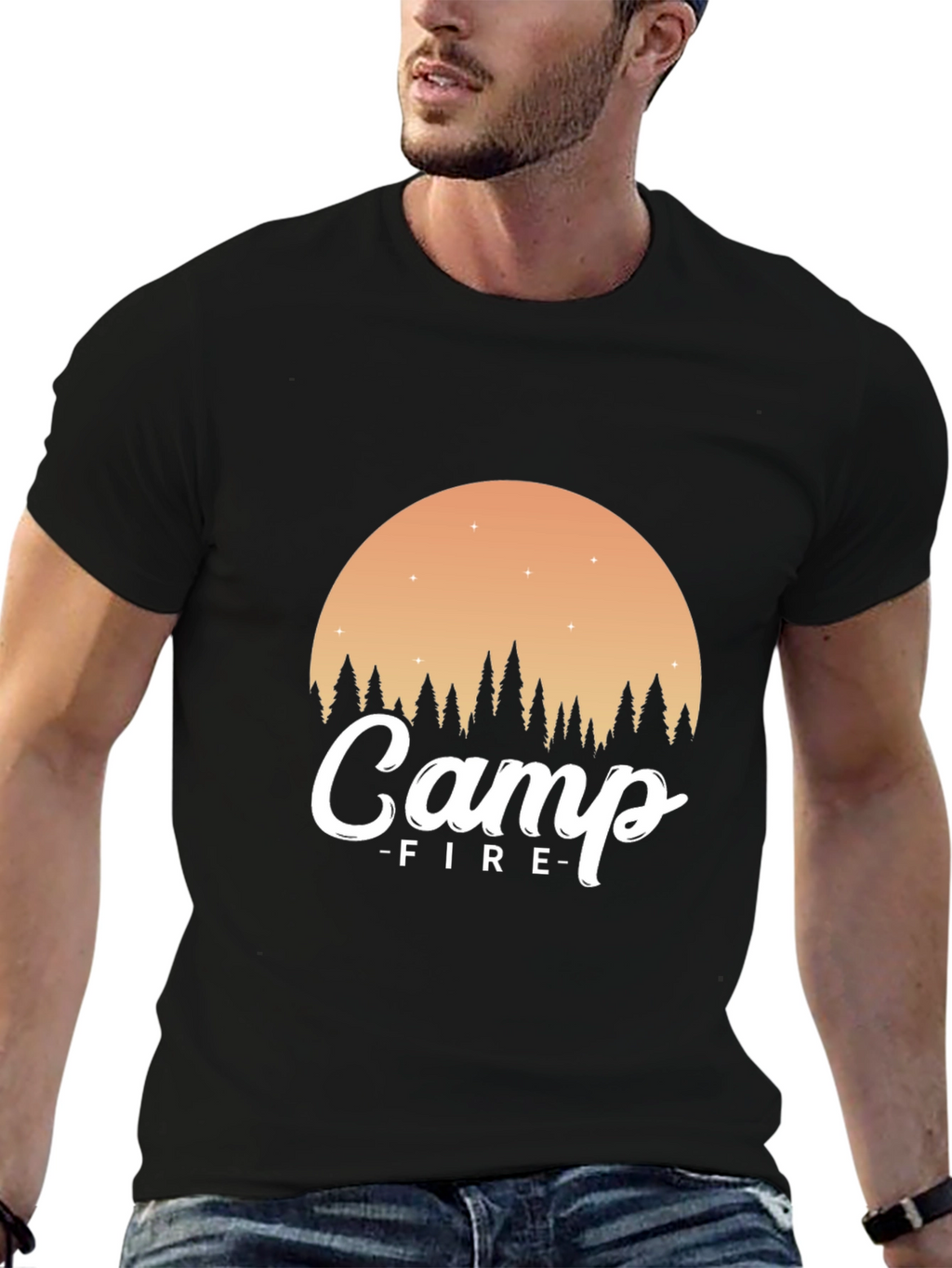 Campfire Graphic Tee - Adventure Ready