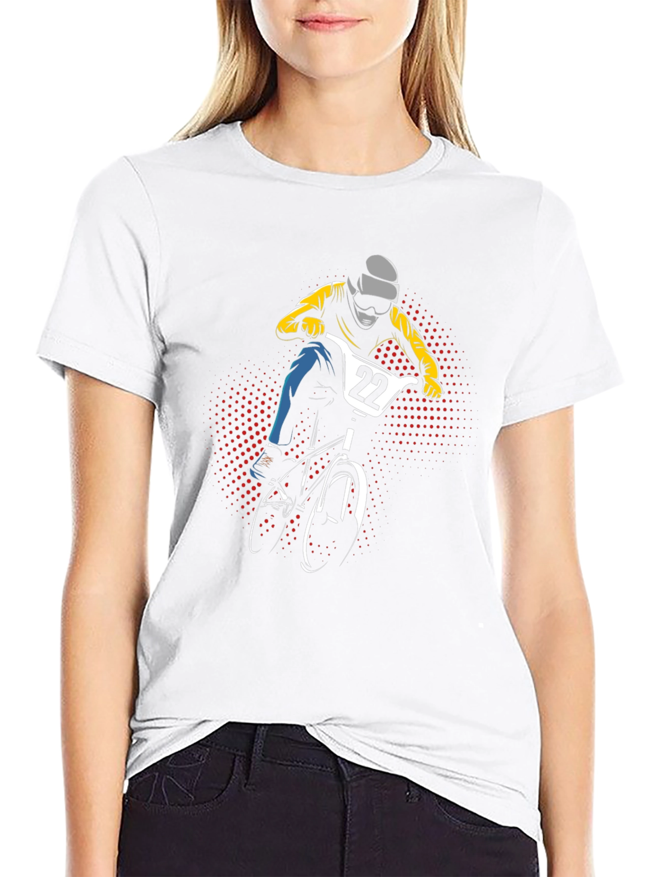 BMX Rider Graphic T-Shirt
