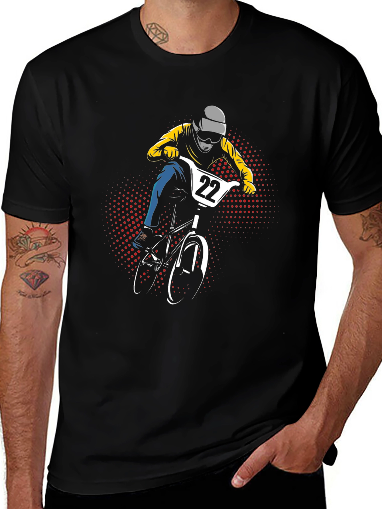 BMX Rider Graphic T-Shirt