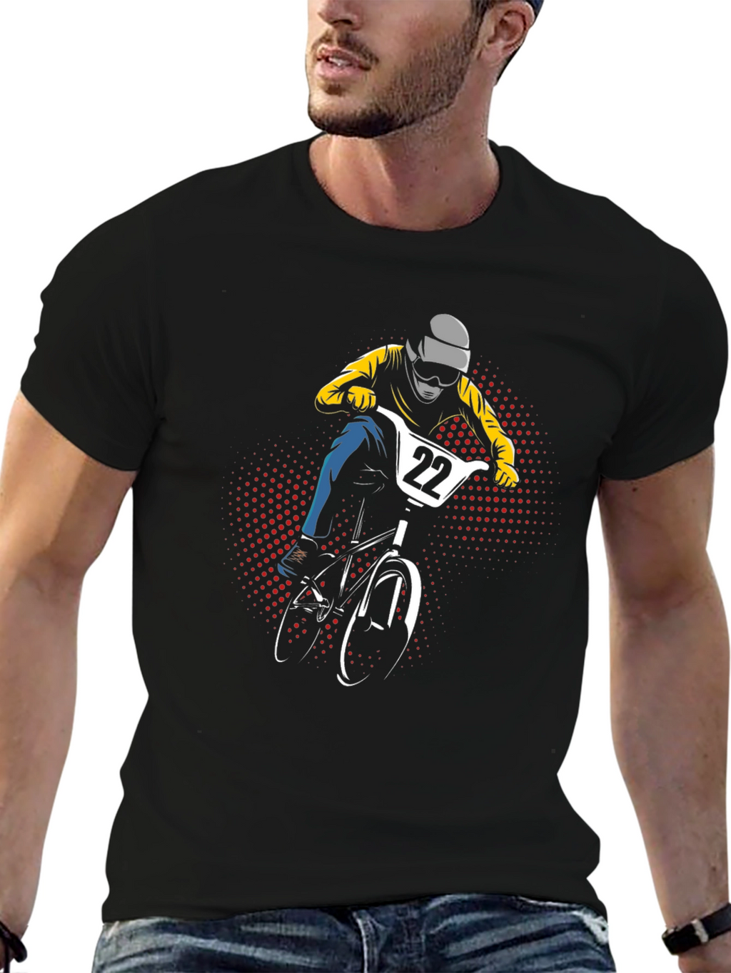 BMX Rider Graphic T-Shirt