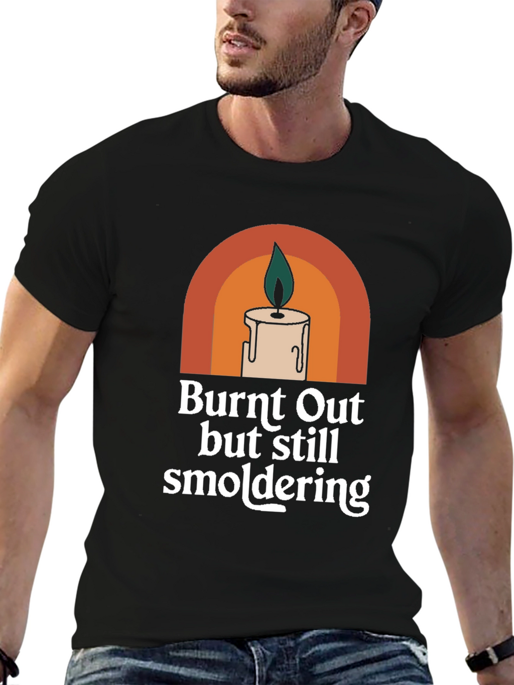 Burnt Out But Still Smoldering Graphic Tee