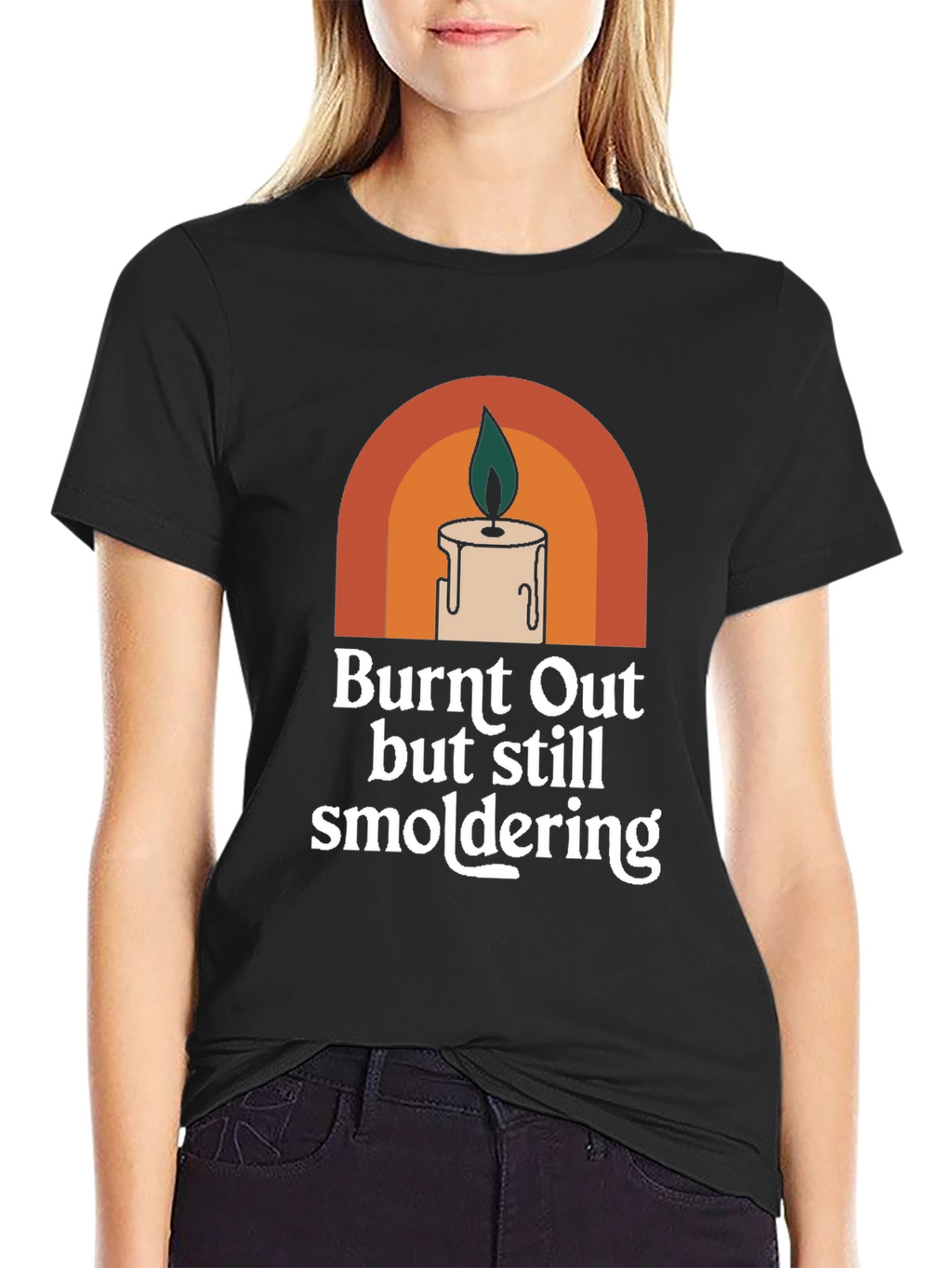 Burnt Out But Still Smoldering Graphic Tee