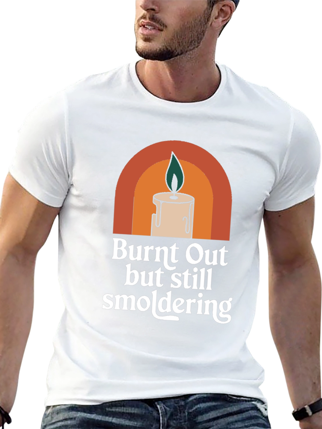 Burnt Out But Still Smoldering Graphic Tee