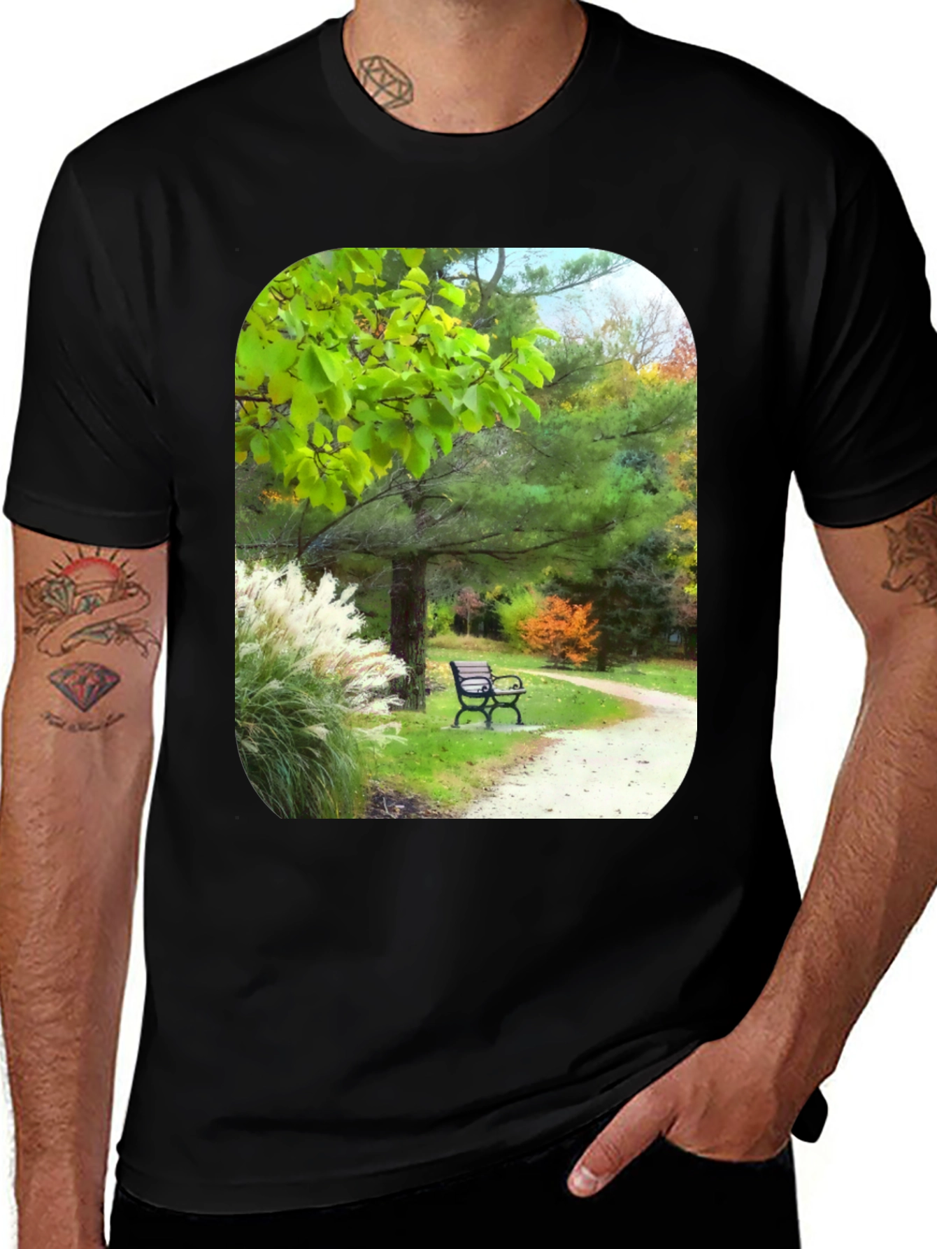 Nature Bench Graphic Tee
