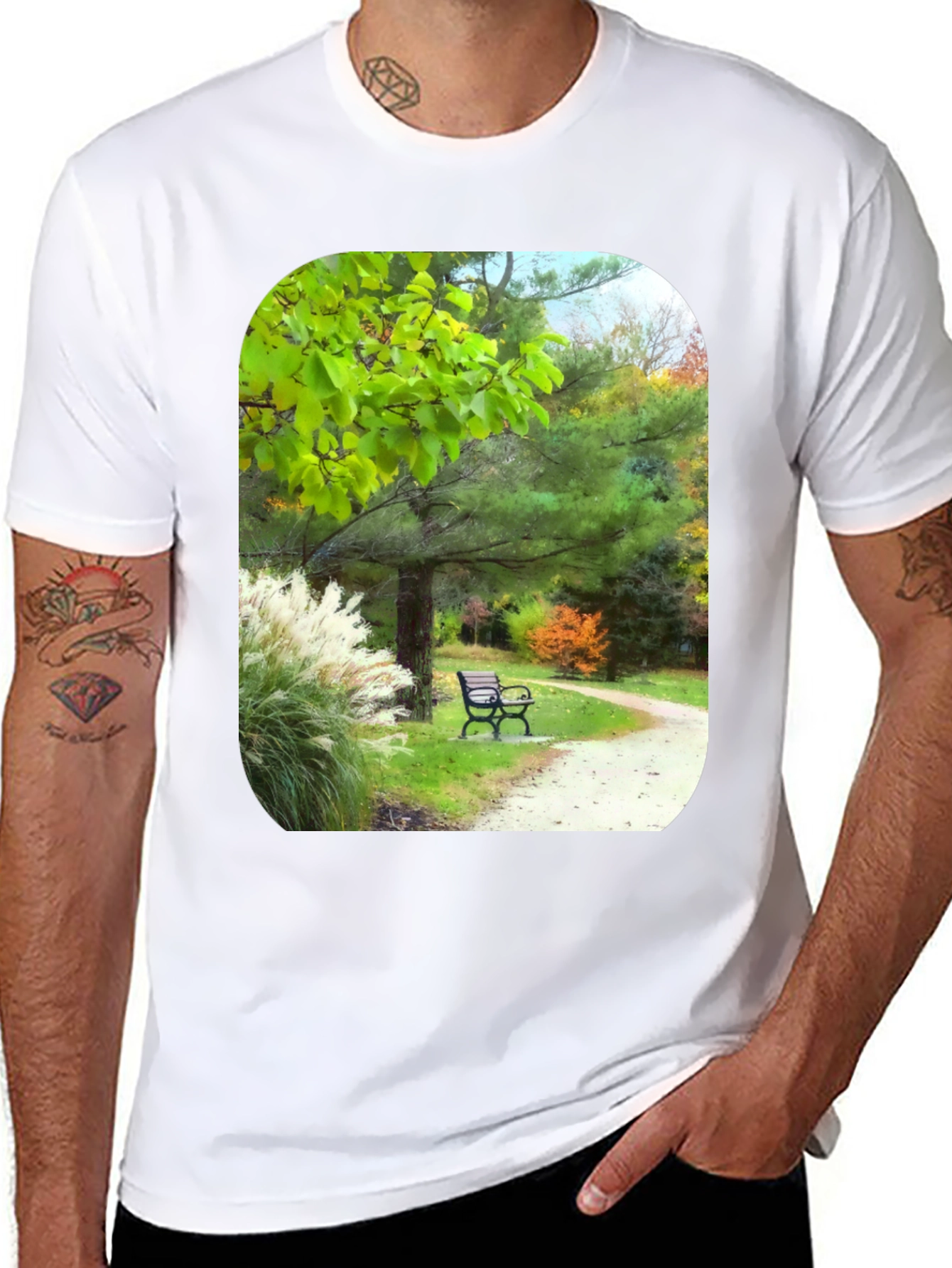Nature Bench Graphic Tee