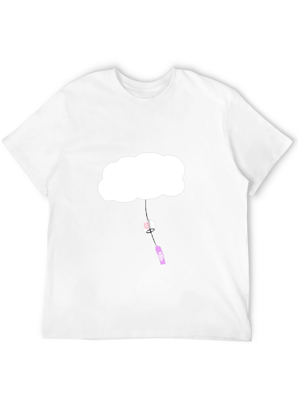 Cloud & Wind Chime Graphic Tee