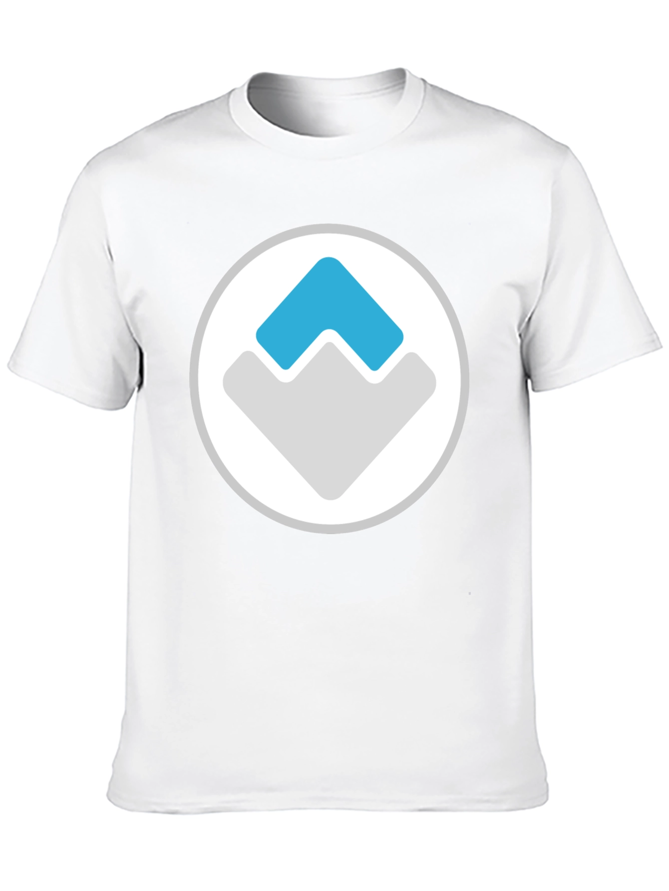 Modern Graphic Tee - Black with Arrow Logo