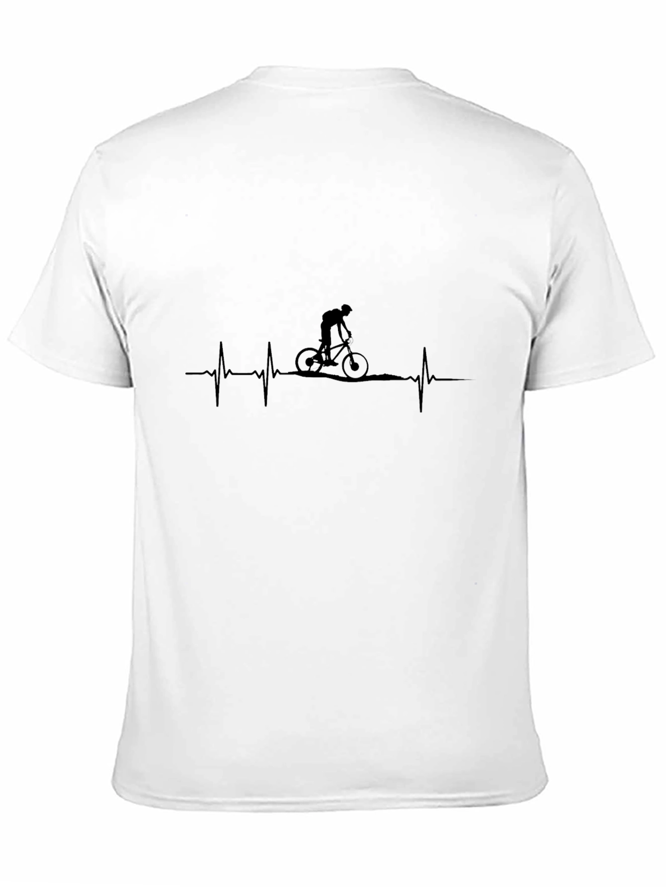 Cyclist Heartbeat T-Shirt - Ride On!