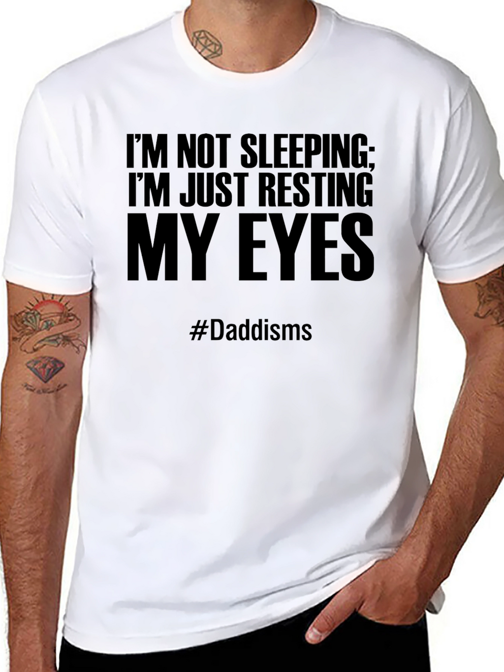 Dad Joke T-Shirt - Resting My Eyes