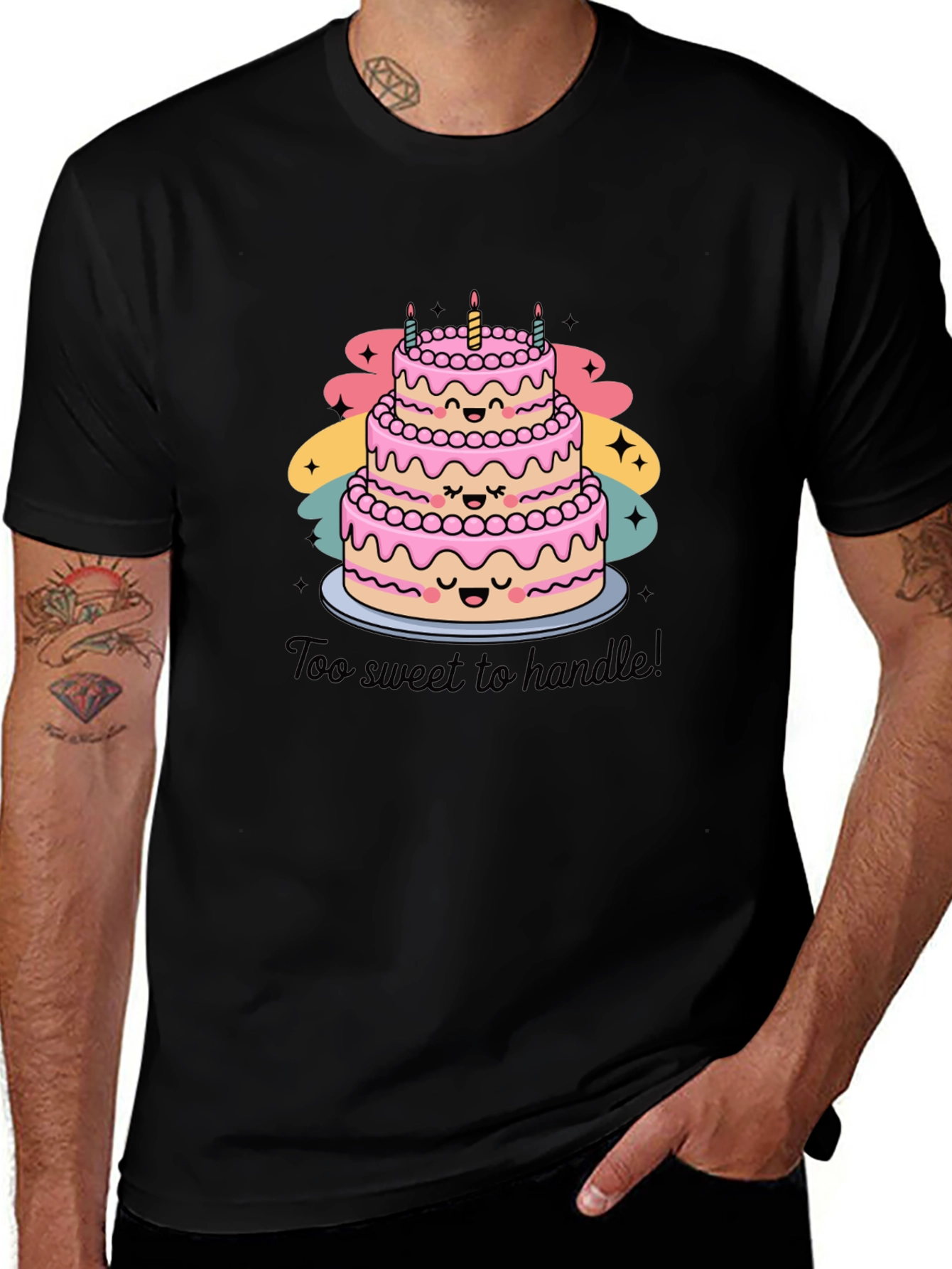 Sweet Treat Tee: Too Sweet to Handle Graphic T-Shirt