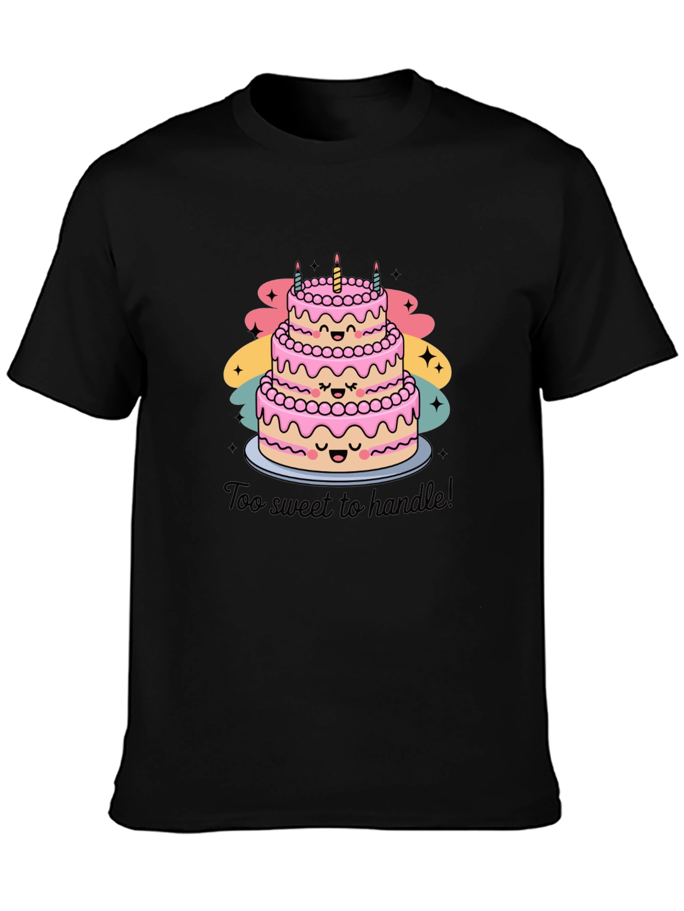 Sweet Treat Tee: Too Sweet to Handle Graphic T-Shirt