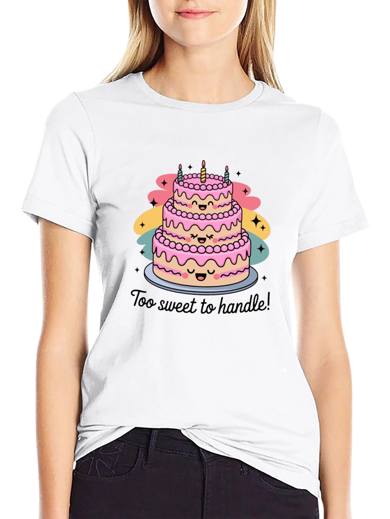 Sweet Treat Tee: Too Sweet to Handle Graphic T-Shirt
