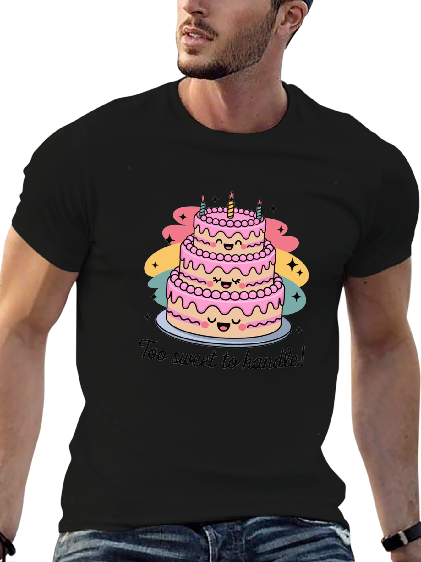 Sweet Treat Tee: Too Sweet to Handle Graphic T-Shirt