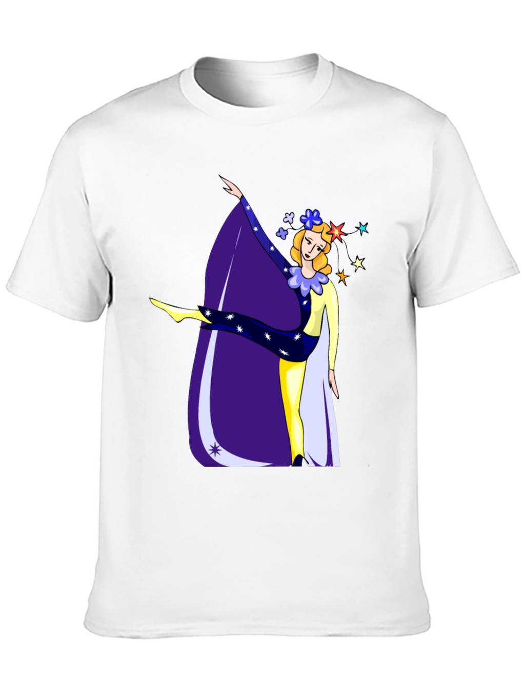 Artistic Dancer Graphic Tee - Unique Design