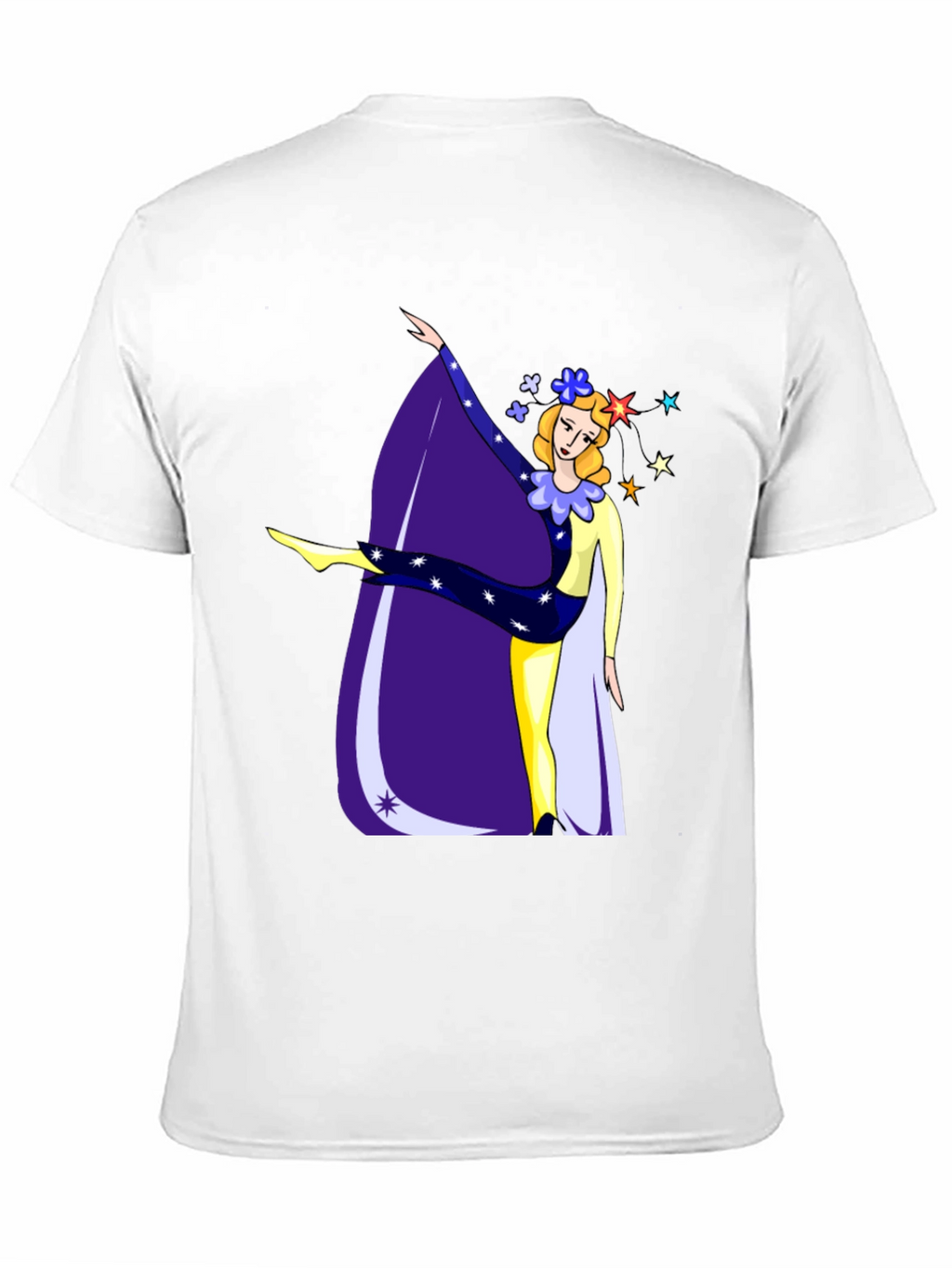 Artistic Dancer Graphic Tee - Unique Design