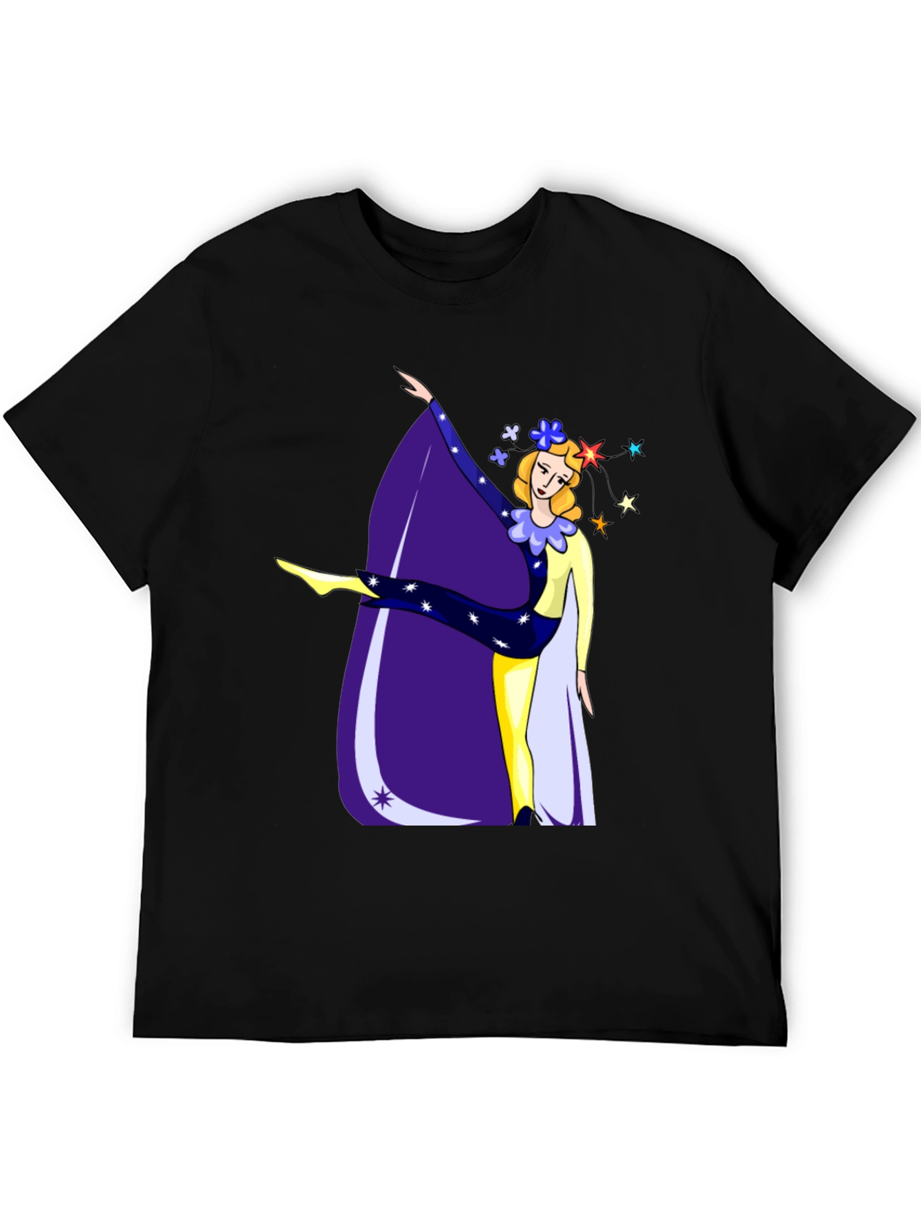 Artistic Dancer Graphic Tee - Unique Design