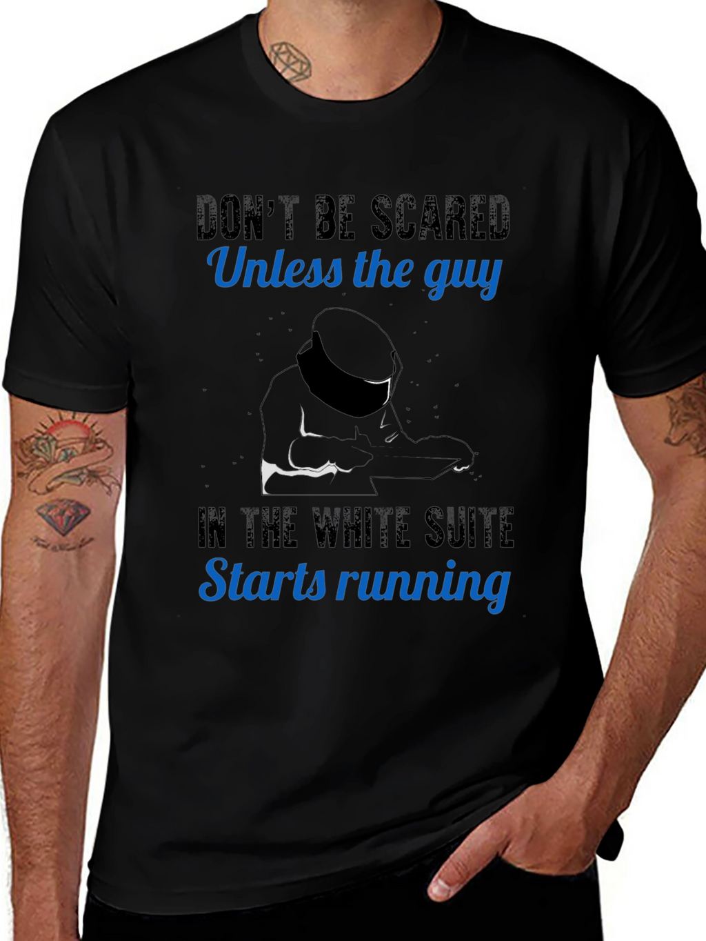 Dont Be Scared Racing Driver T-Shirt