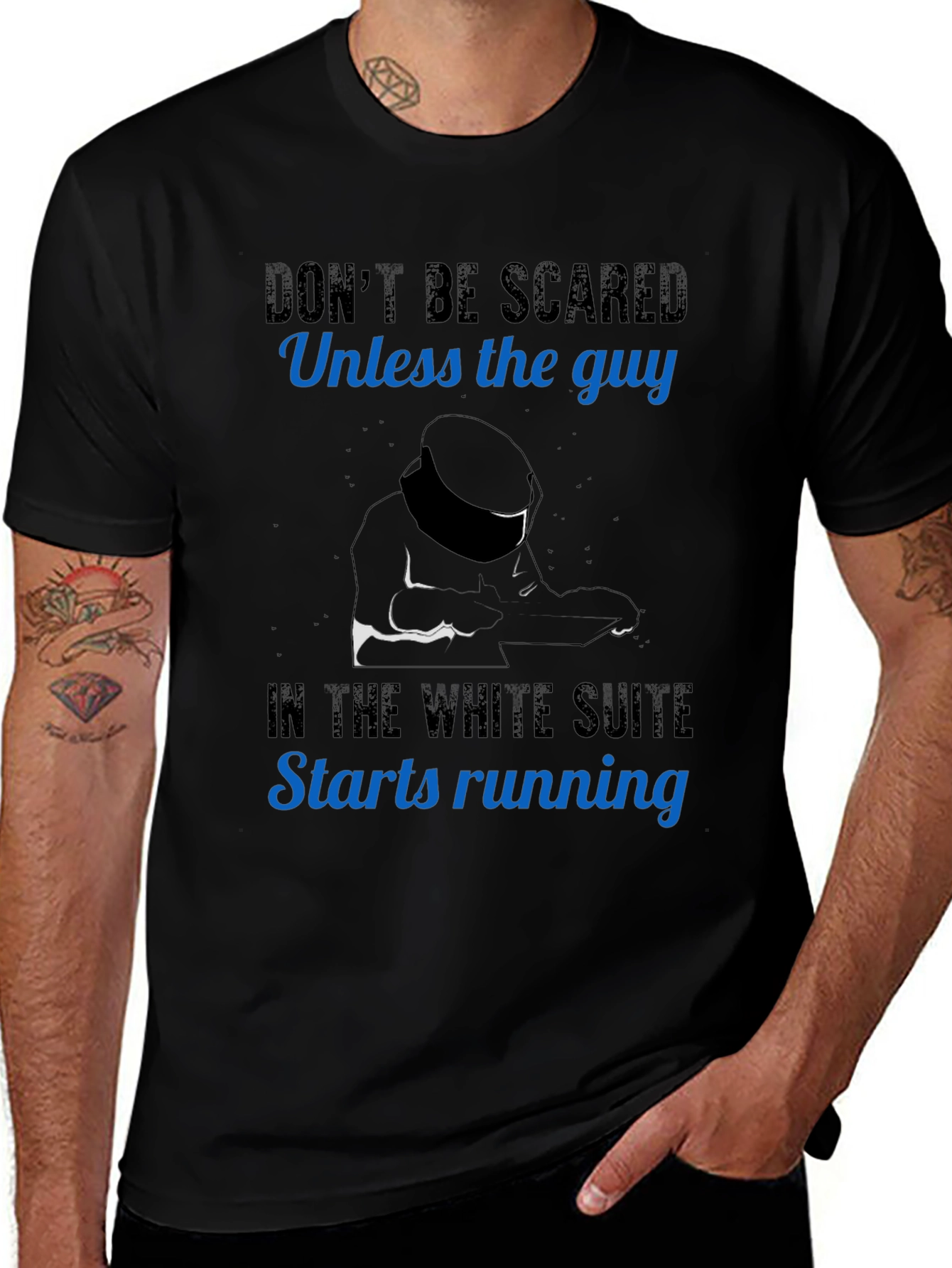 Dont Be Scared Racing Driver T-Shirt