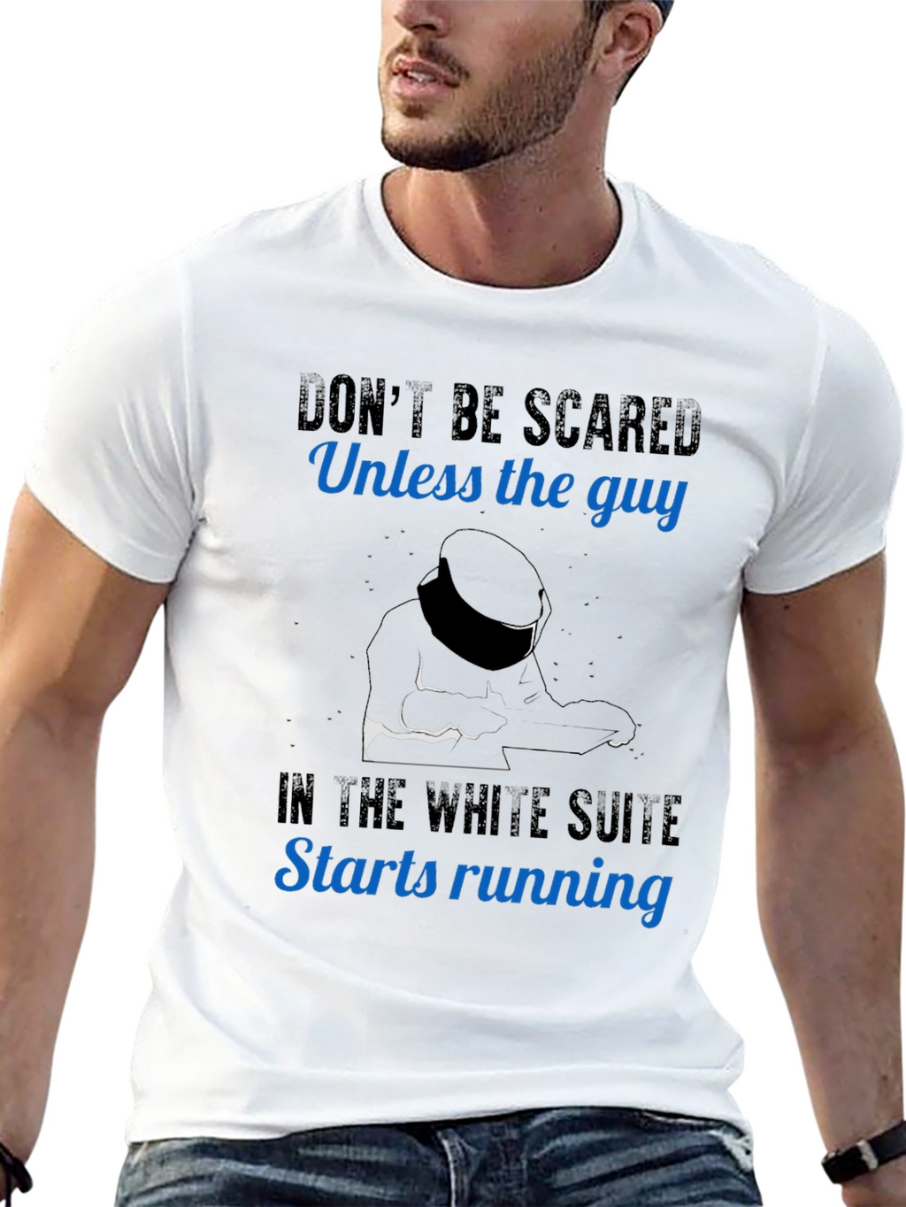 Dont Be Scared Racing Driver T-Shirt