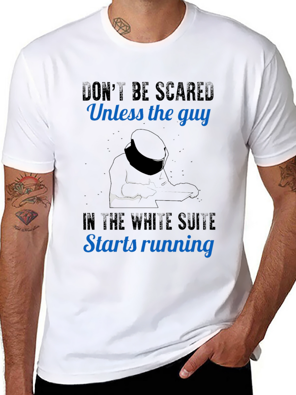 Dont Be Scared Racing Driver T-Shirt