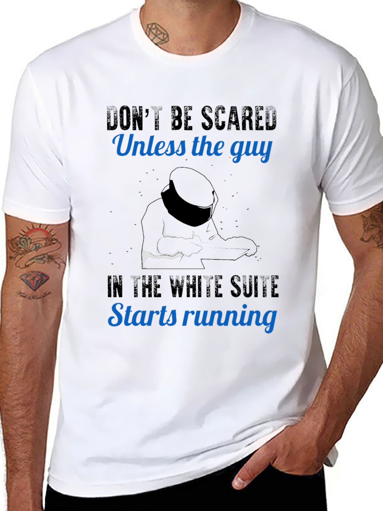 Dont Be Scared Racing Driver T-Shirt