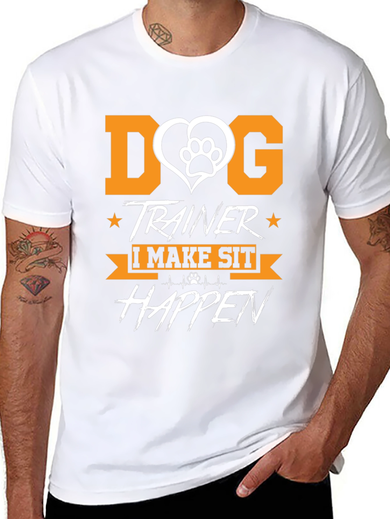 Dog Trainer T-Shirt - I Make Sit Happen