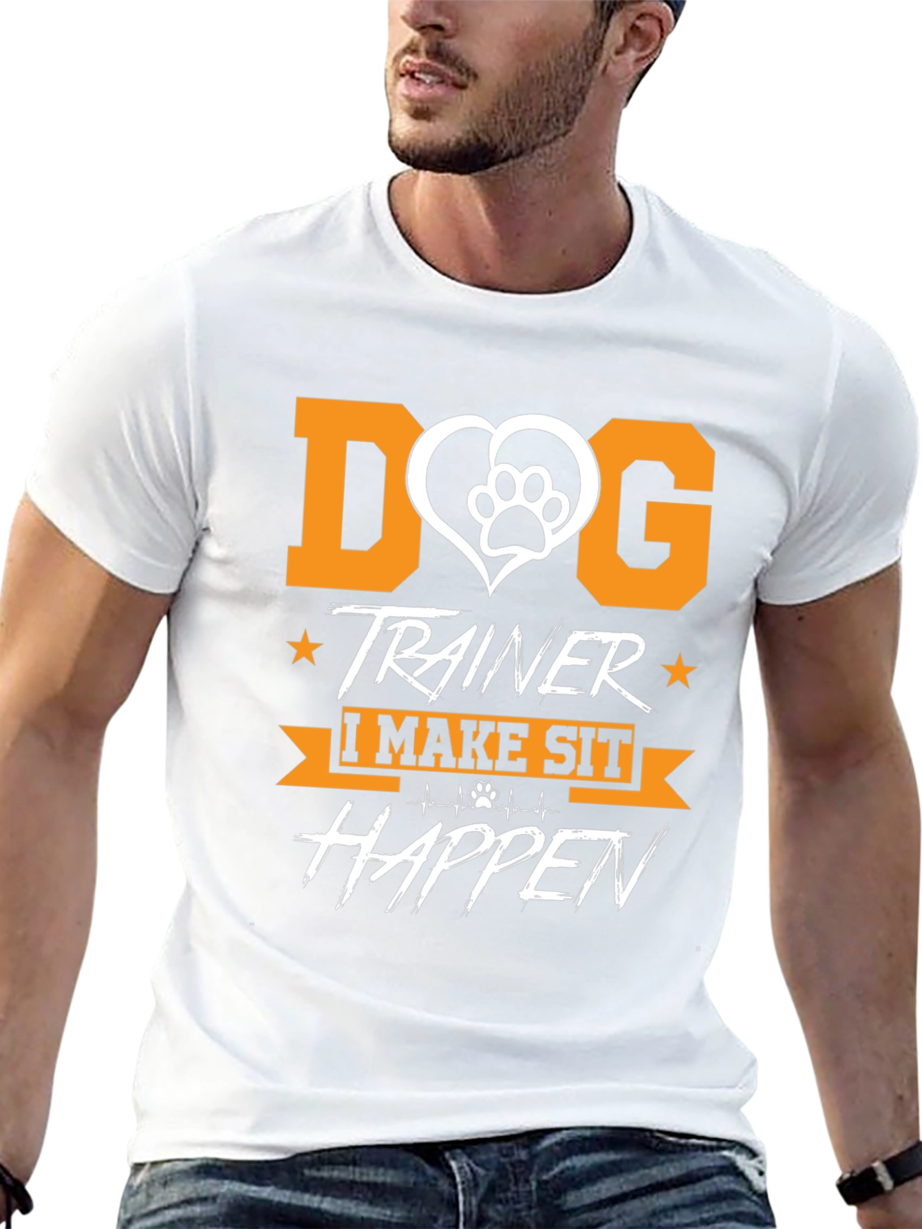 Dog Trainer T-Shirt - I Make Sit Happen