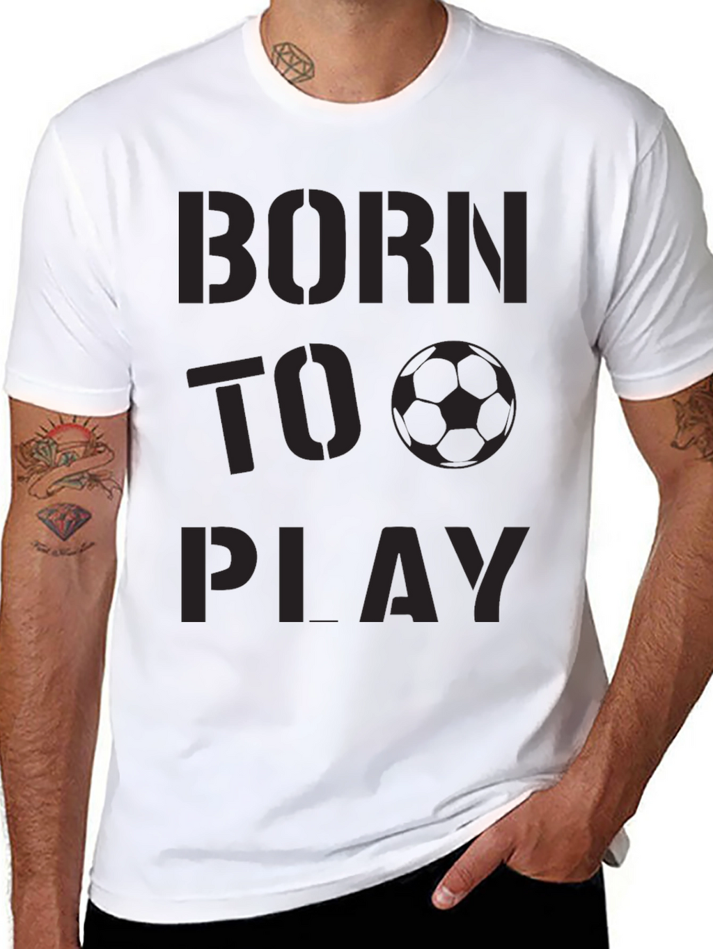 Born to Play Soccer T-Shirt