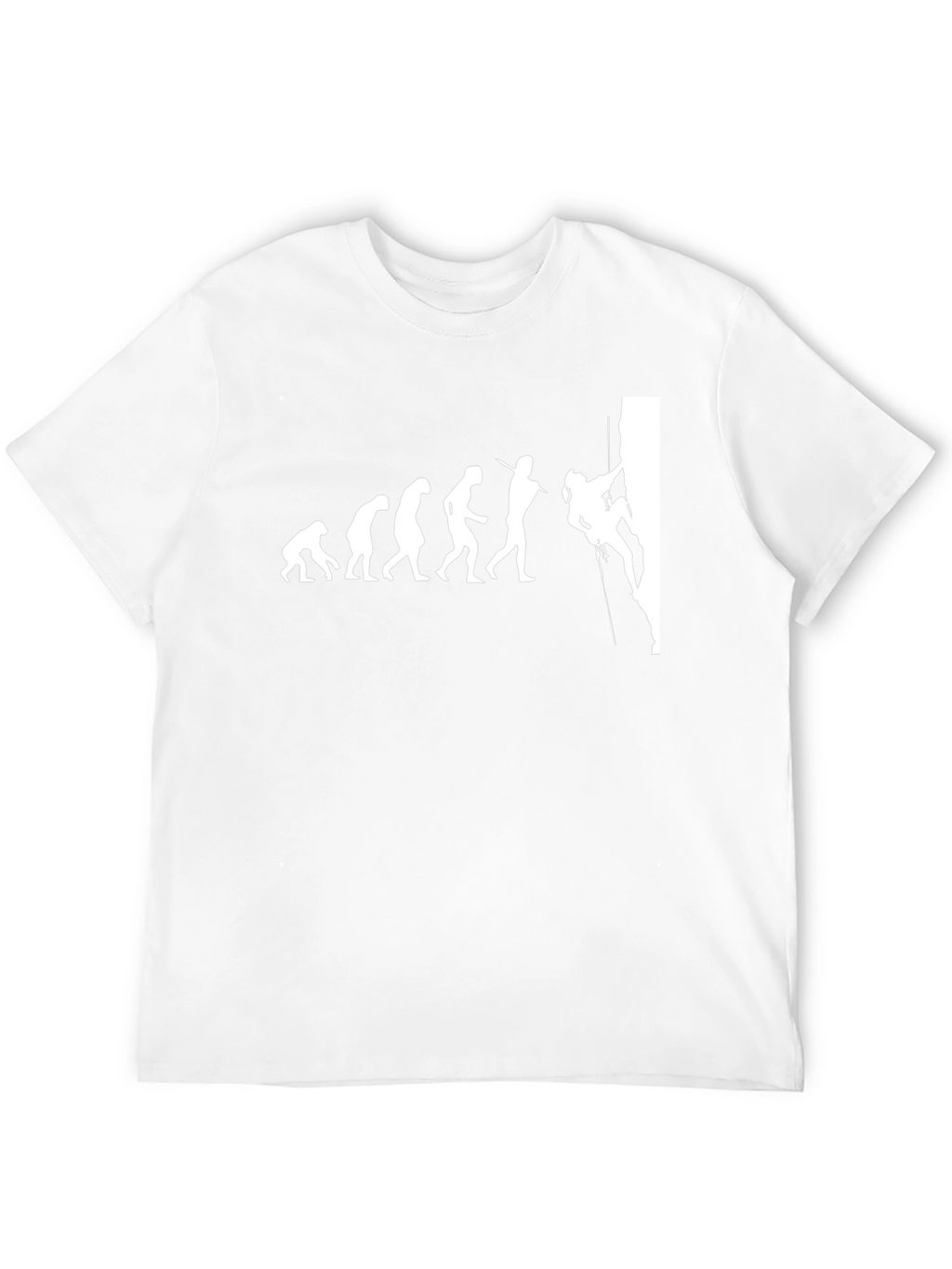 Climbing Evolution T-Shirt | Rock Climber Gift
