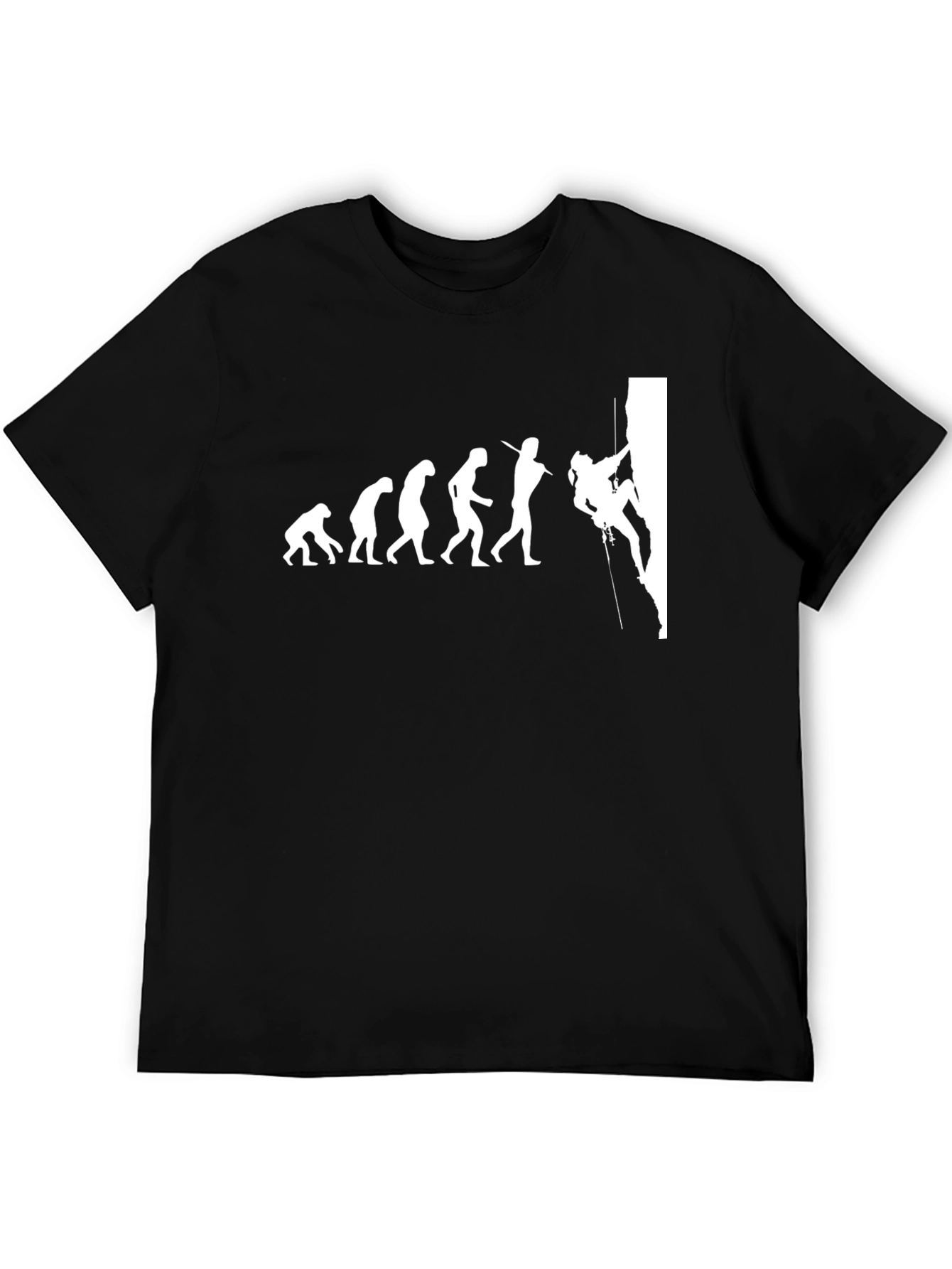 Climbing Evolution T-Shirt | Rock Climber Gift