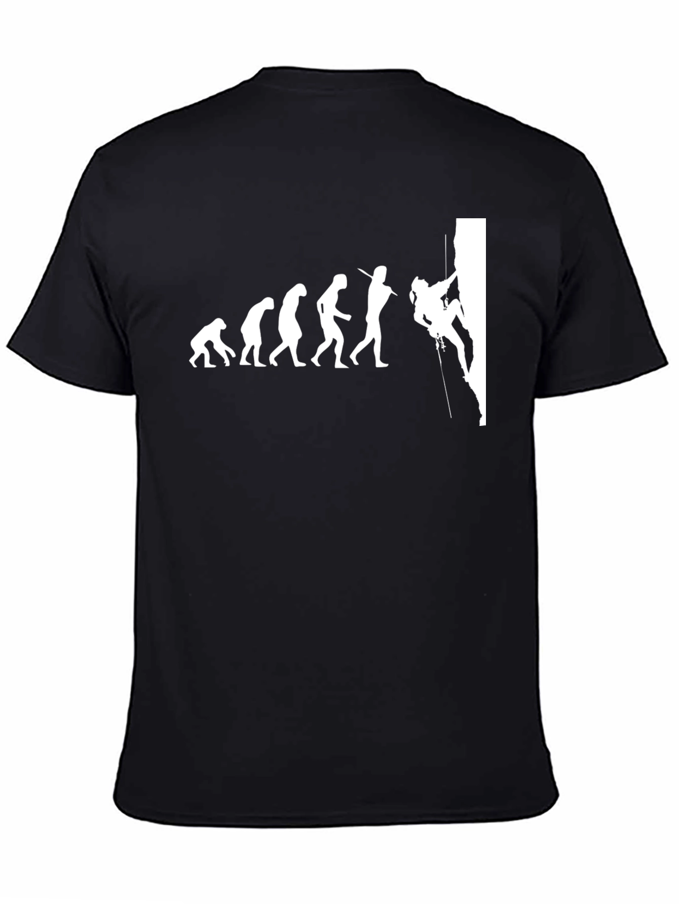Climbing Evolution T-Shirt | Rock Climber Gift