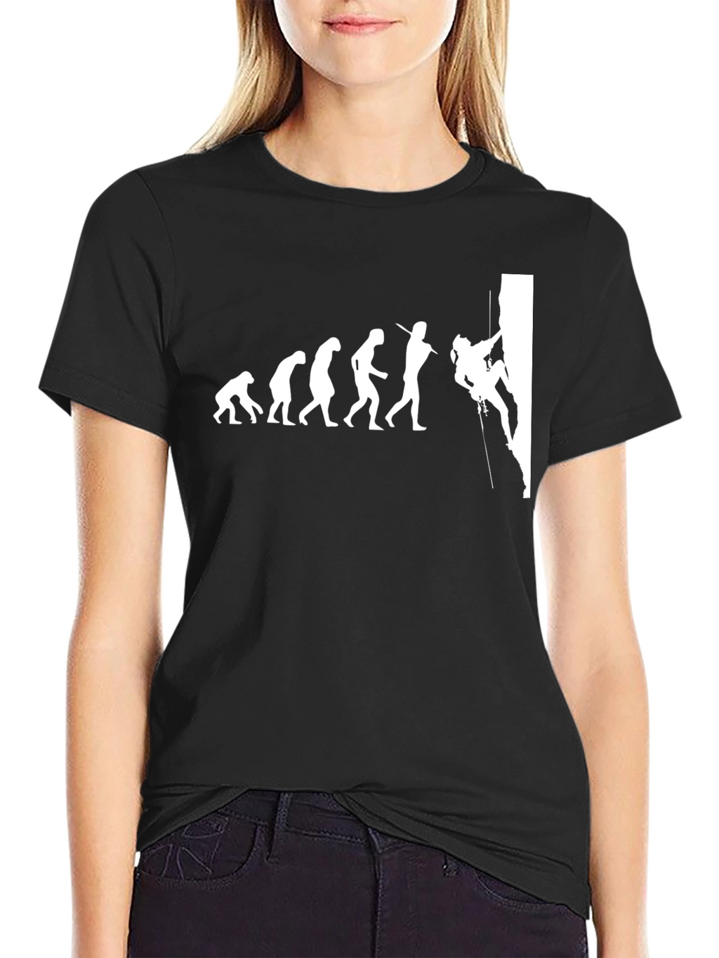 Climbing Evolution T-Shirt | Rock Climber Gift