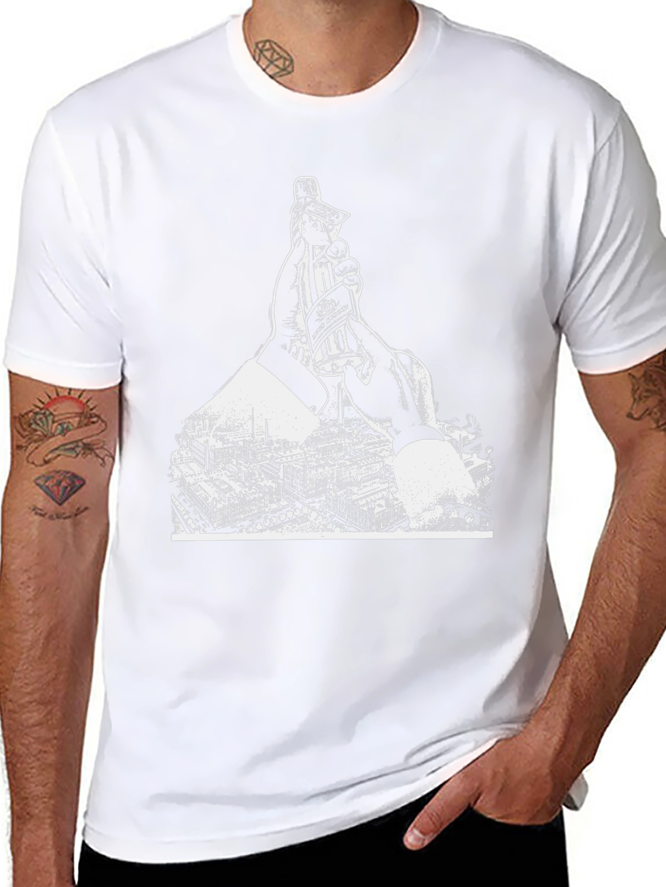 Urban Elixir Graphic Tee - Black