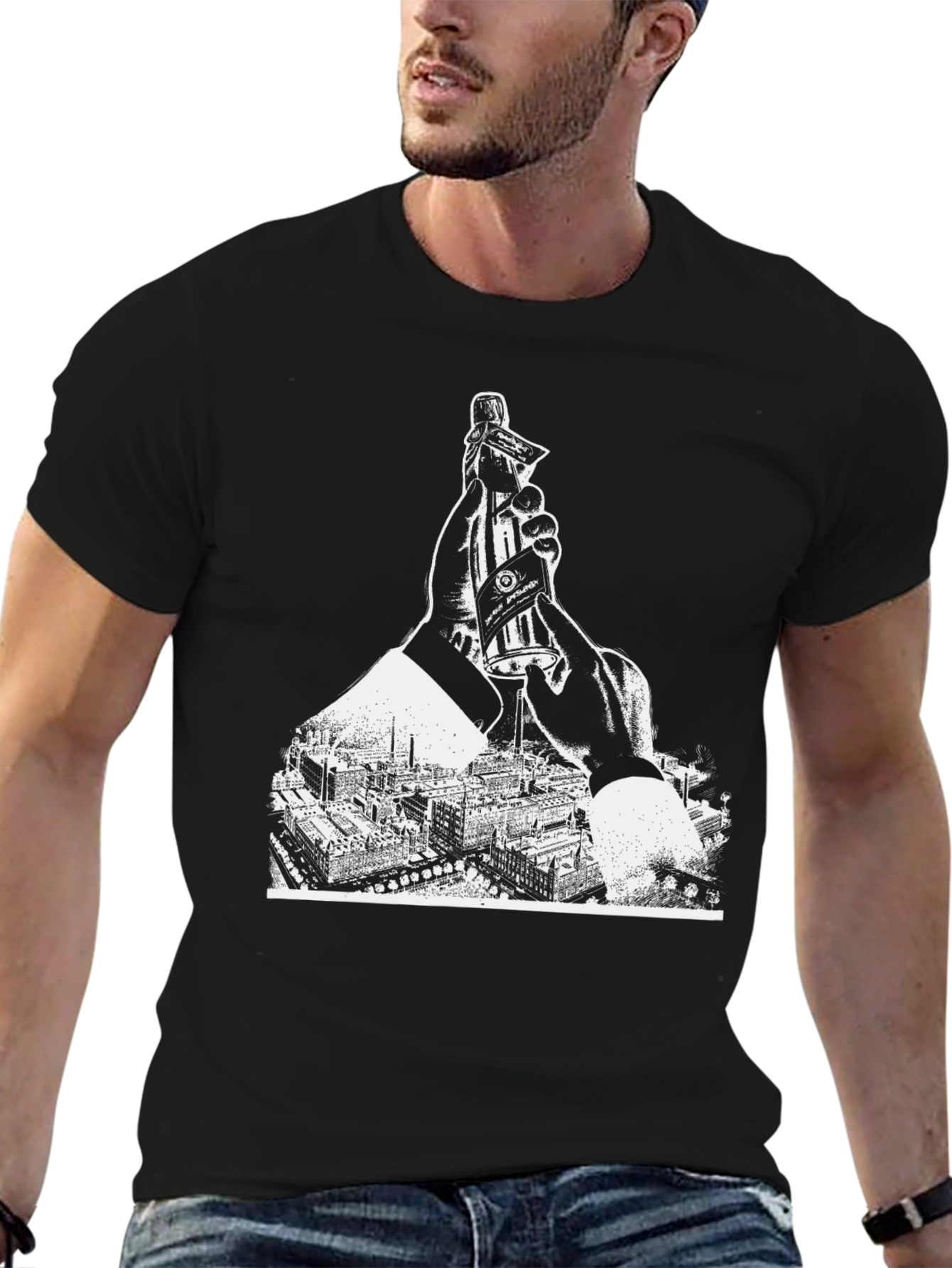 Urban Elixir Graphic Tee - Black