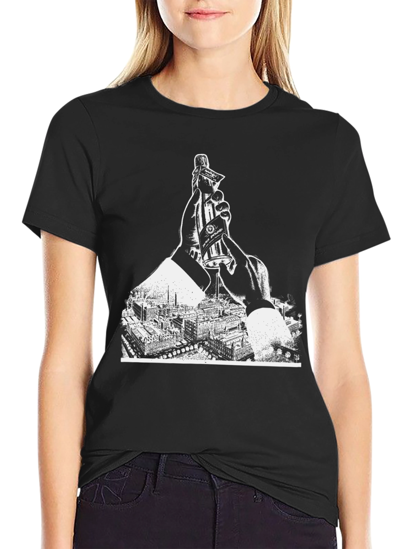 Urban Elixir Graphic Tee - Black