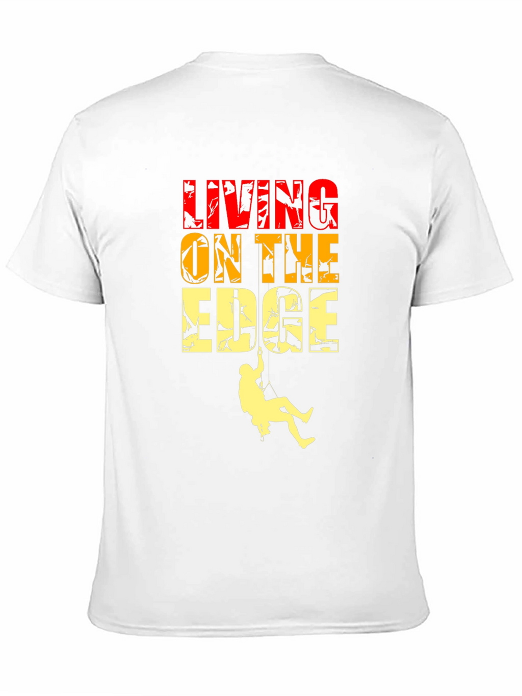 Living On The Edge Graphic T-Shirt