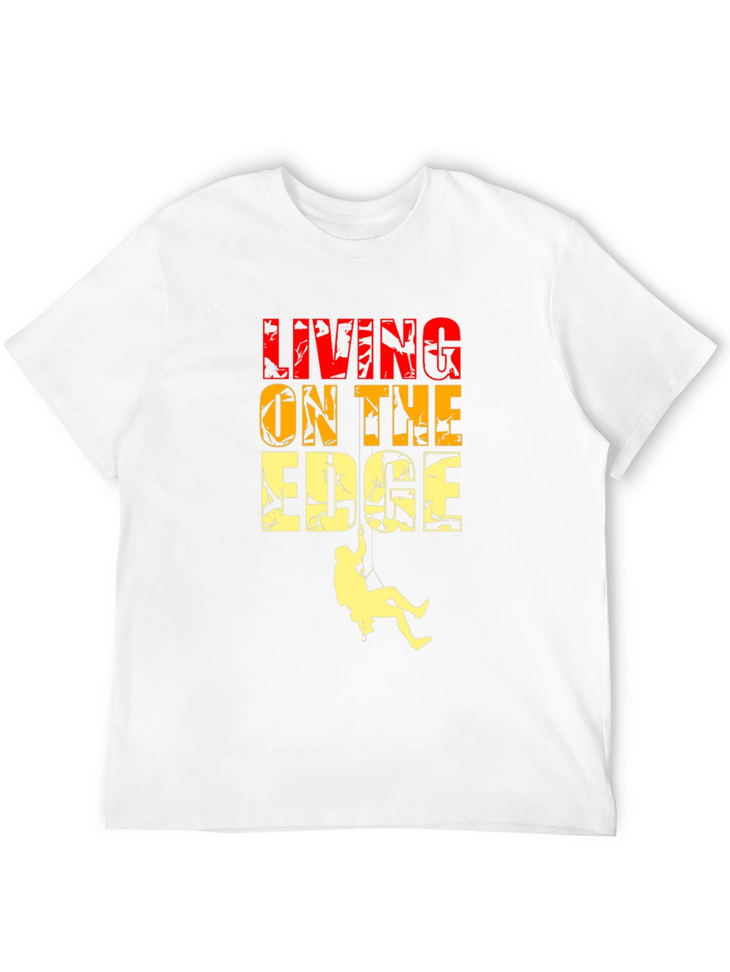 Living On The Edge Graphic T-Shirt