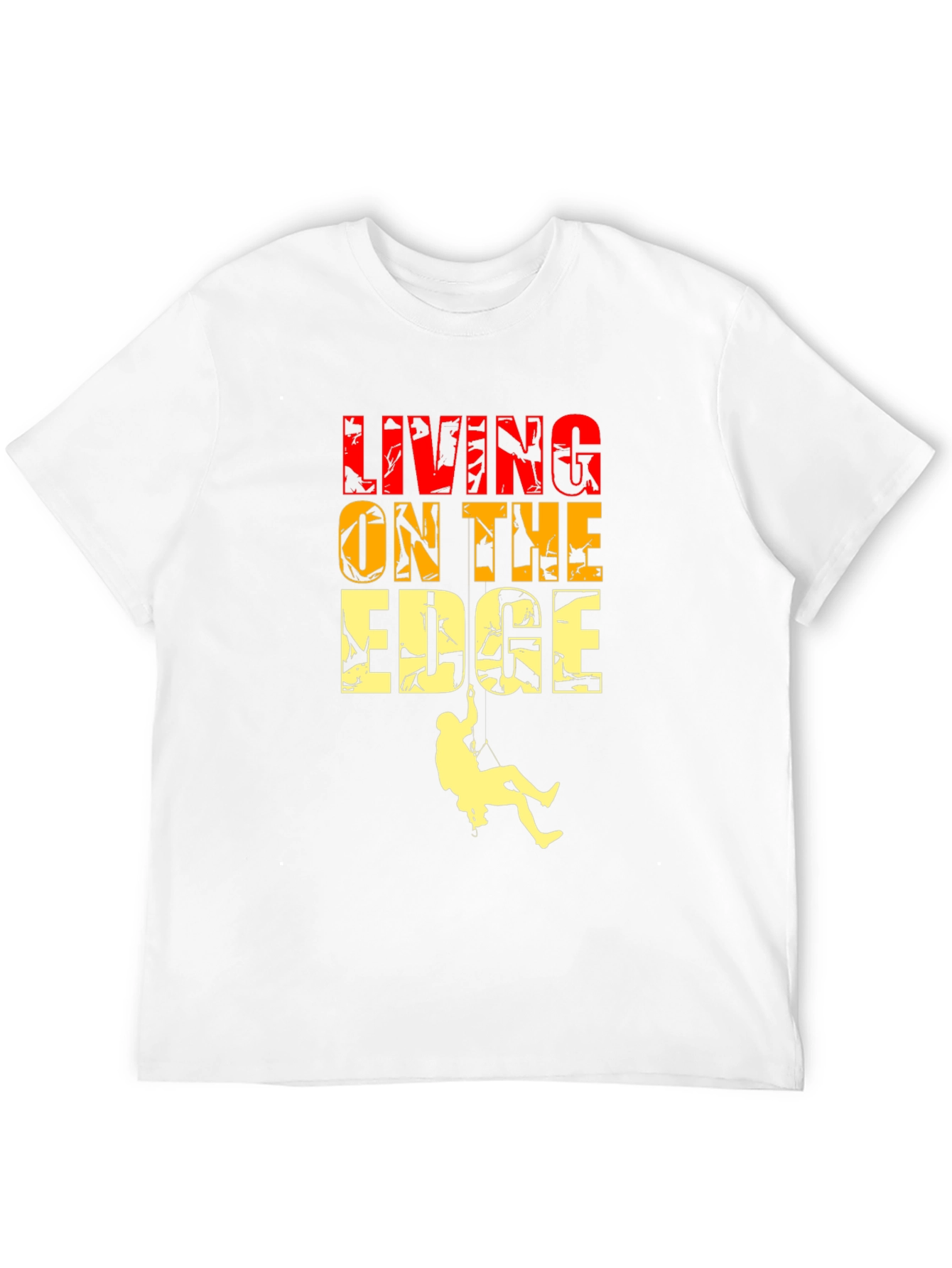Living On The Edge Graphic T-Shirt