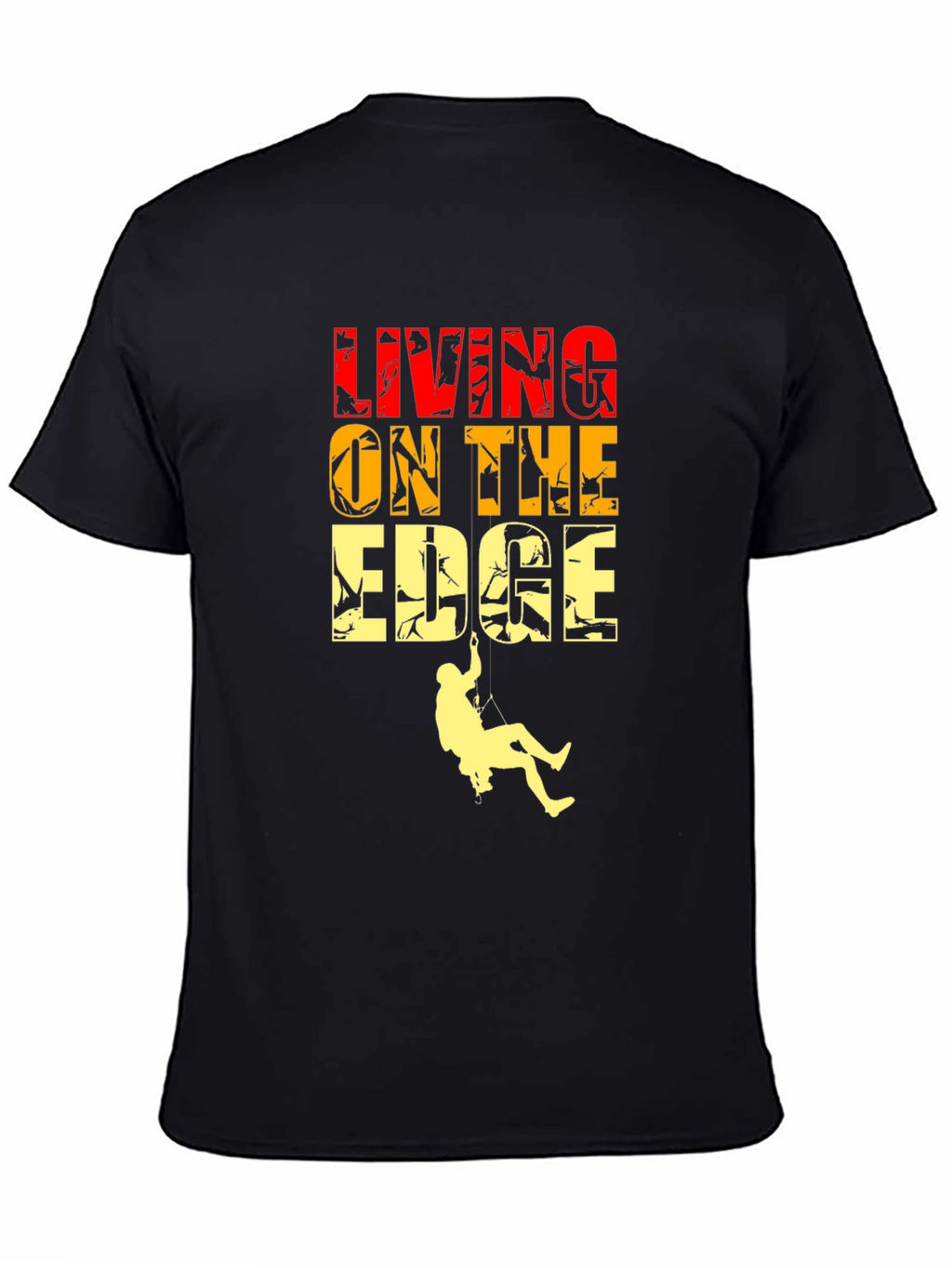 Living On The Edge Graphic T-Shirt