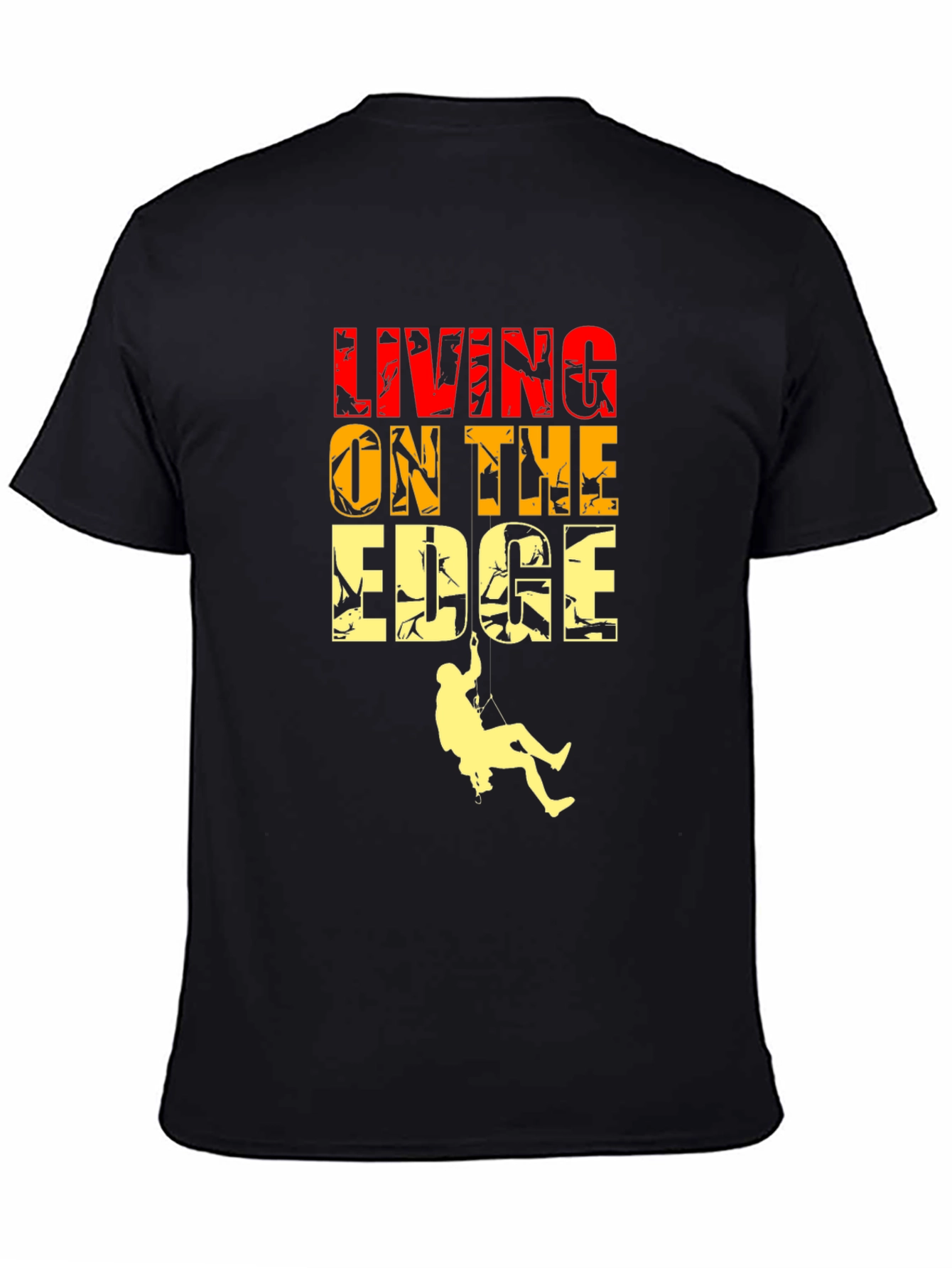 Living On The Edge Graphic T-Shirt