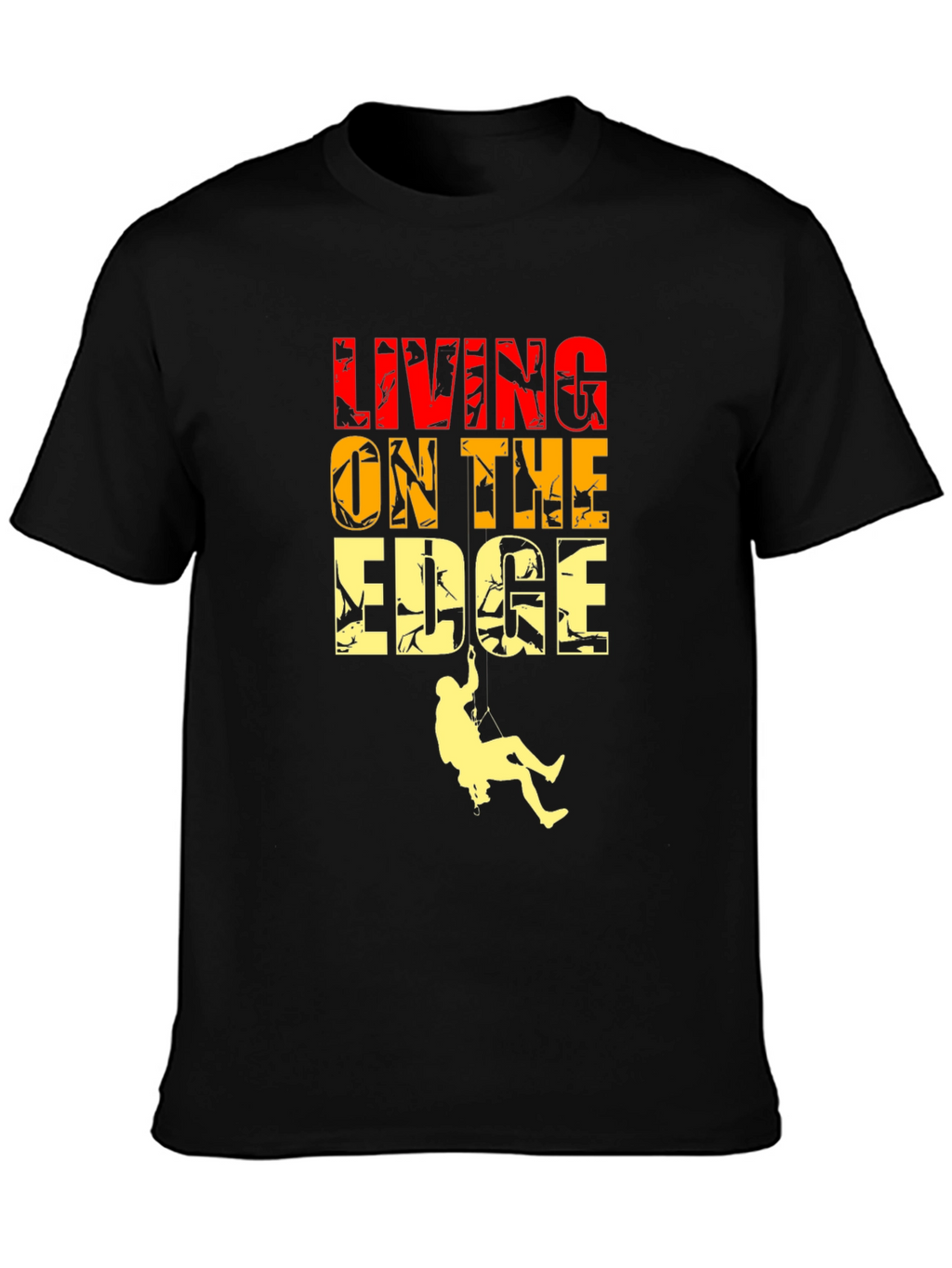 Living On The Edge Graphic T-Shirt