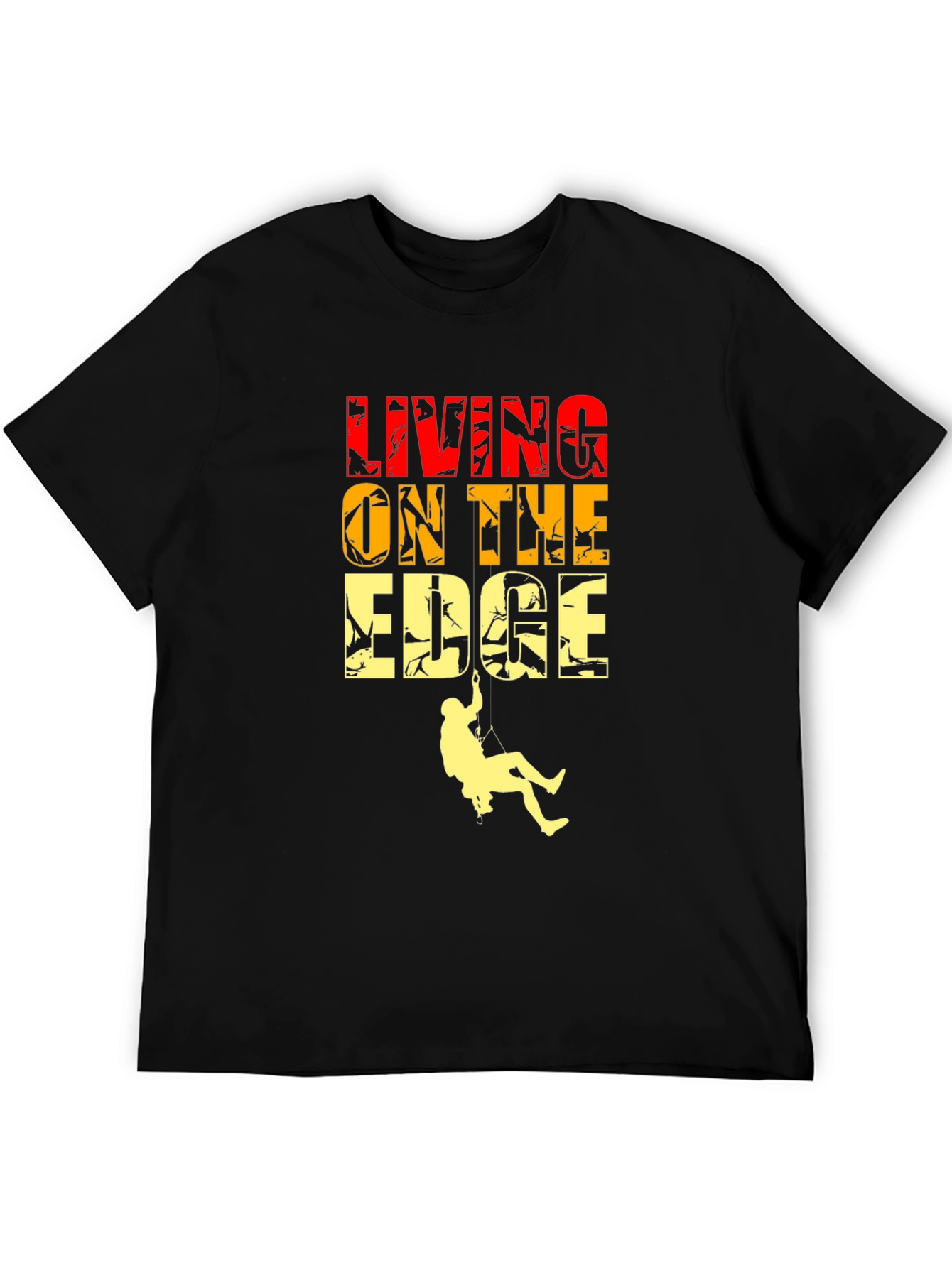 Living On The Edge Graphic T-Shirt