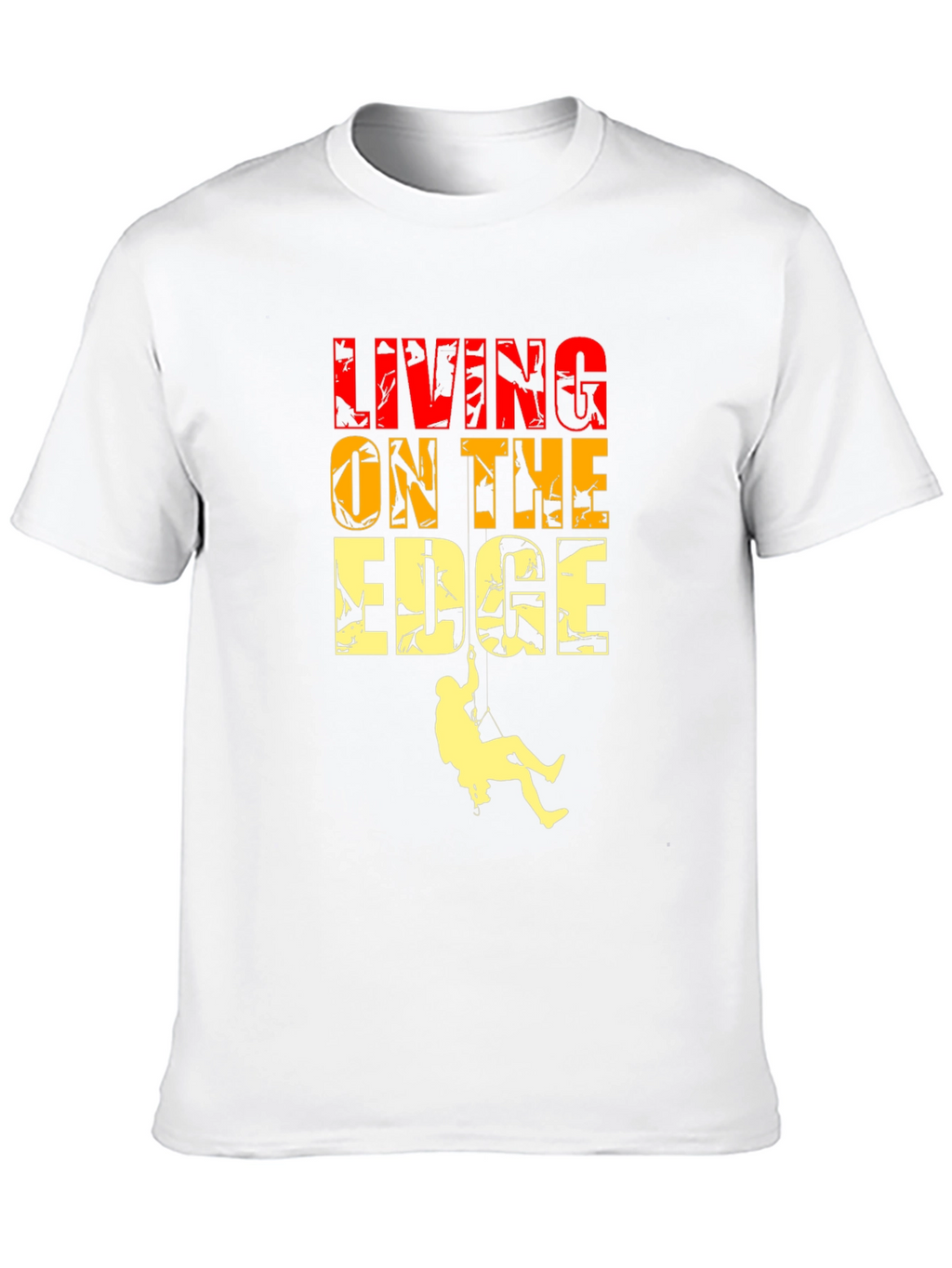 Living On The Edge Graphic T-Shirt