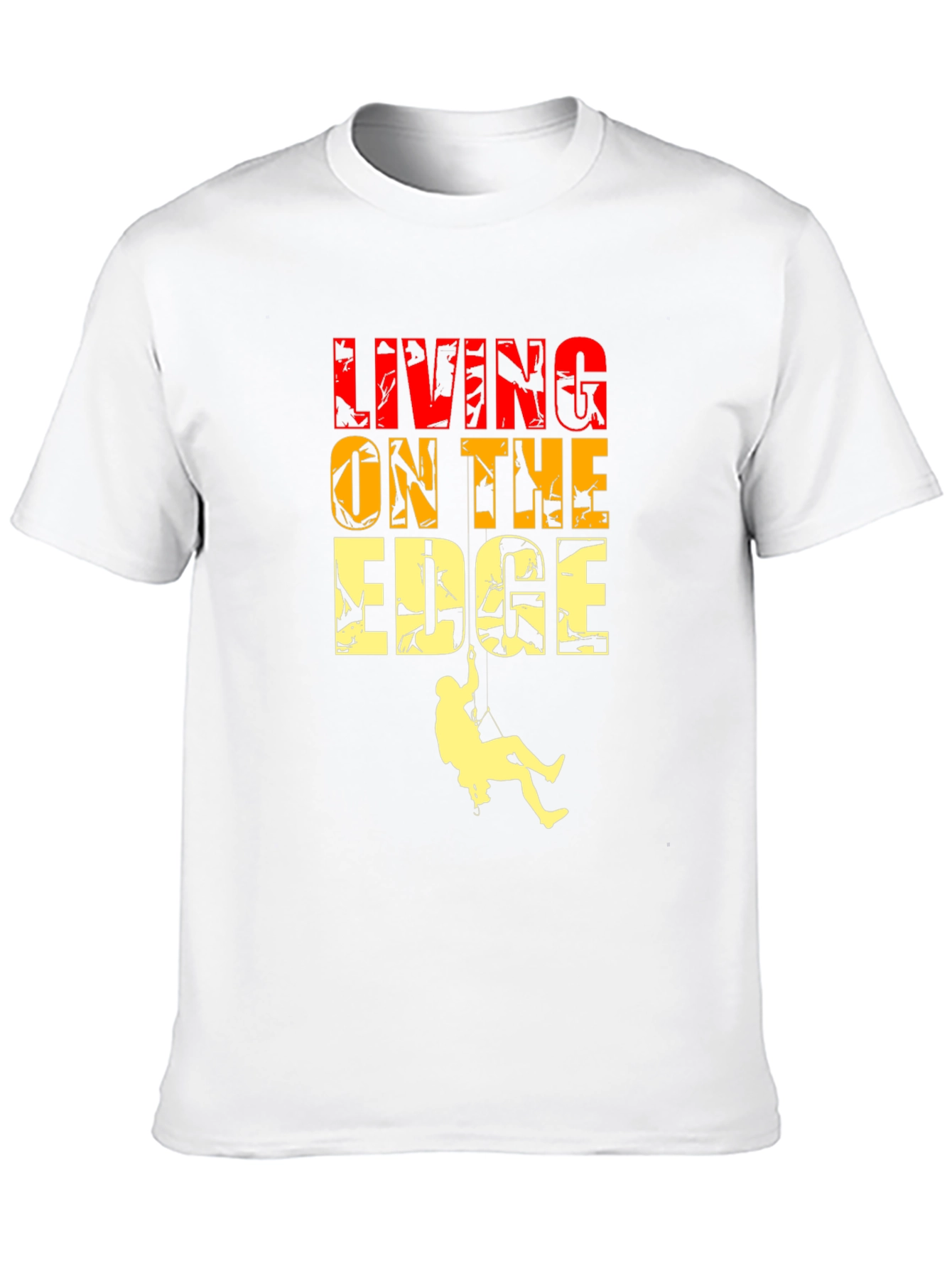 Living On The Edge Graphic T-Shirt